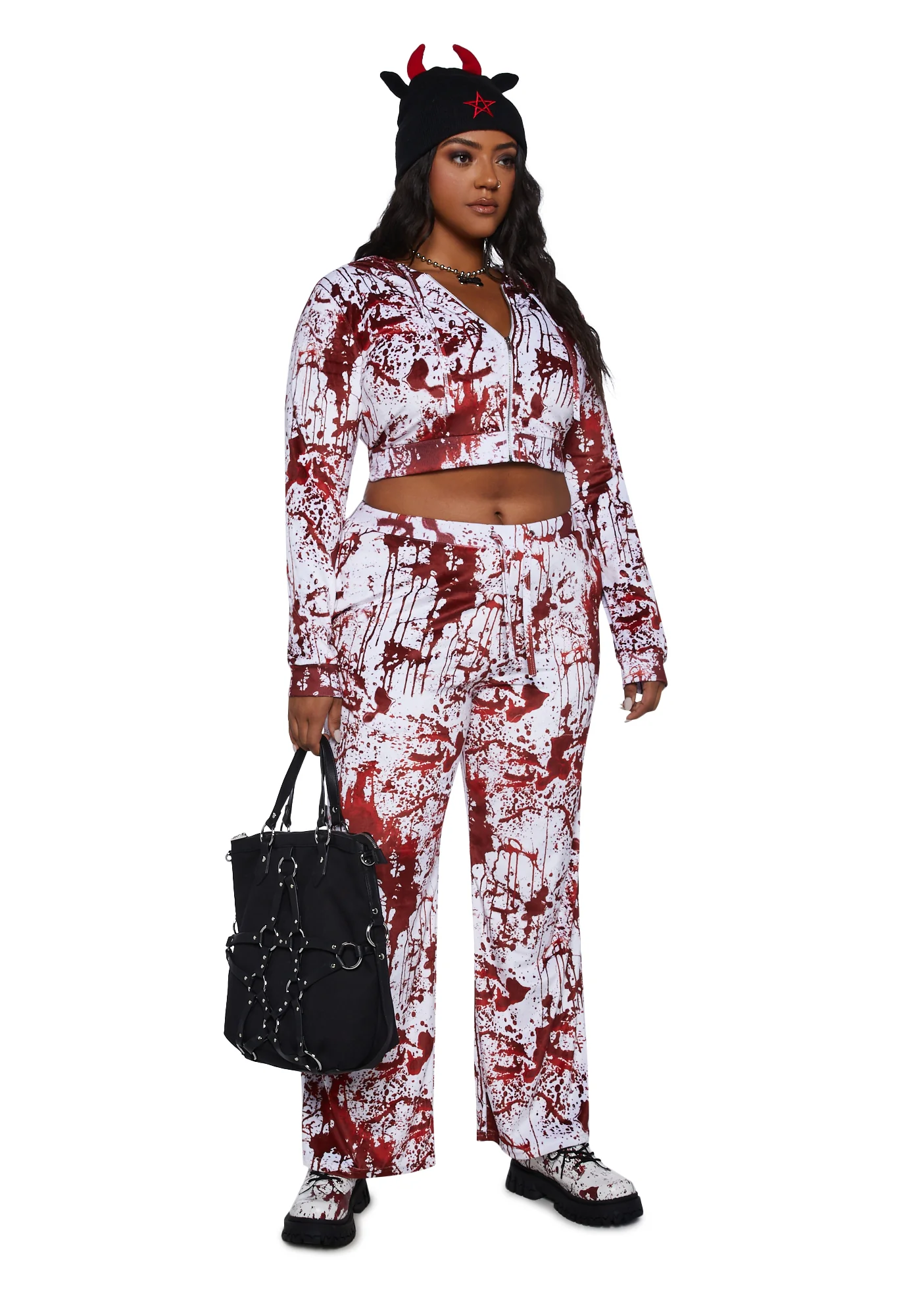 Plus Scream Queen Track Jacket - Image 2