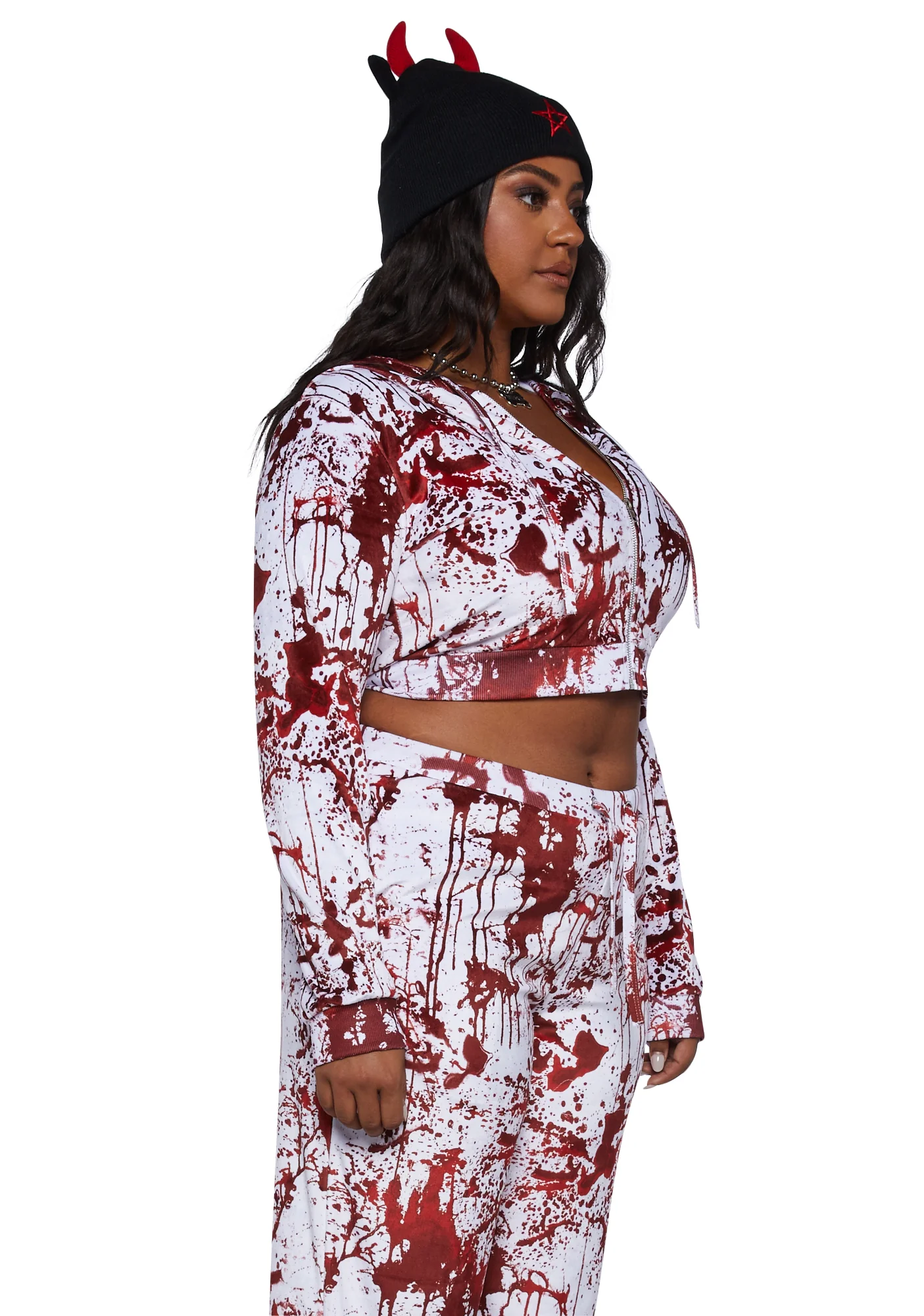 Plus Scream Queen Track Jacket - Image 3