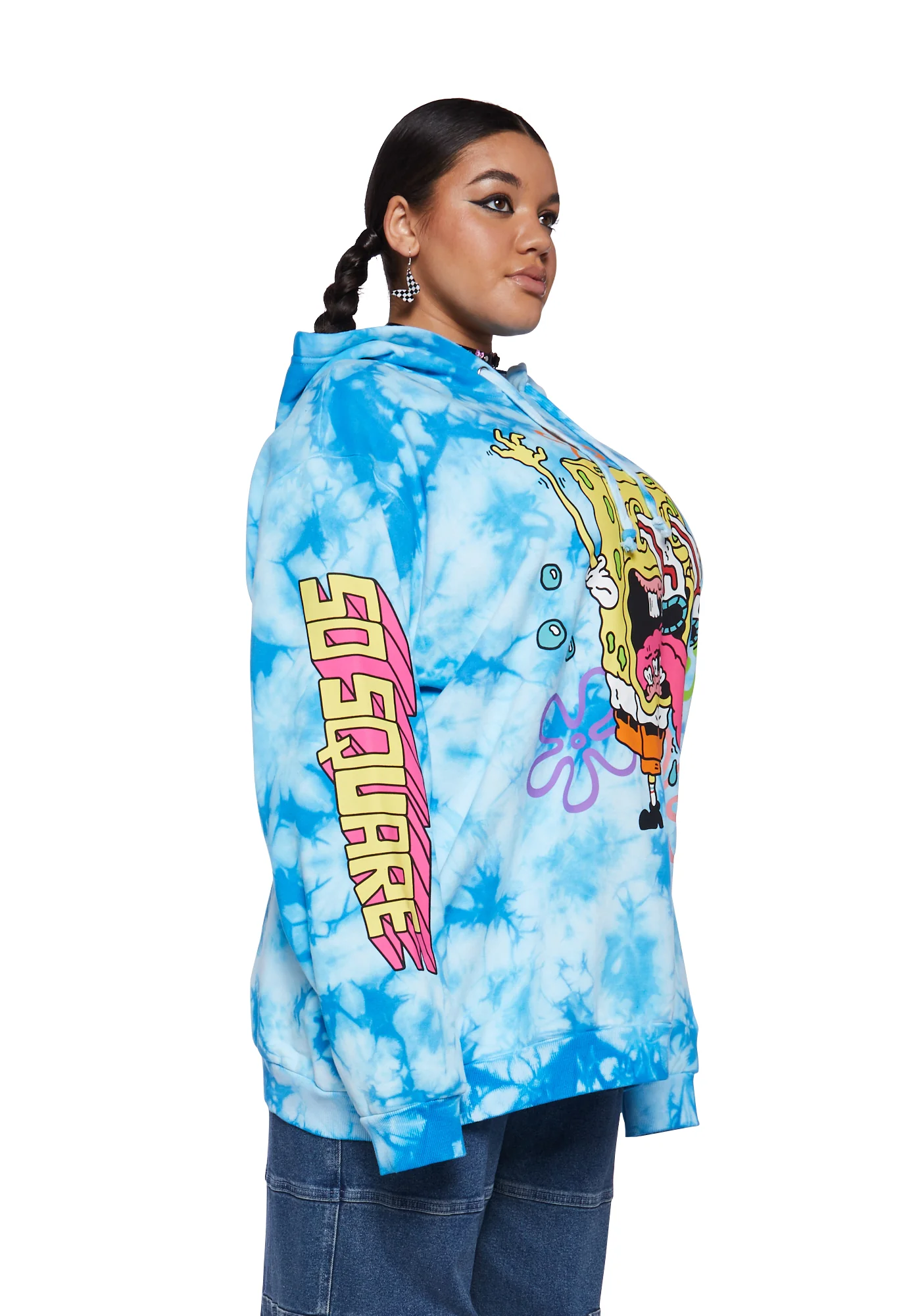 Plus Silly N’ Trippy Oversized Sweater - Image 3