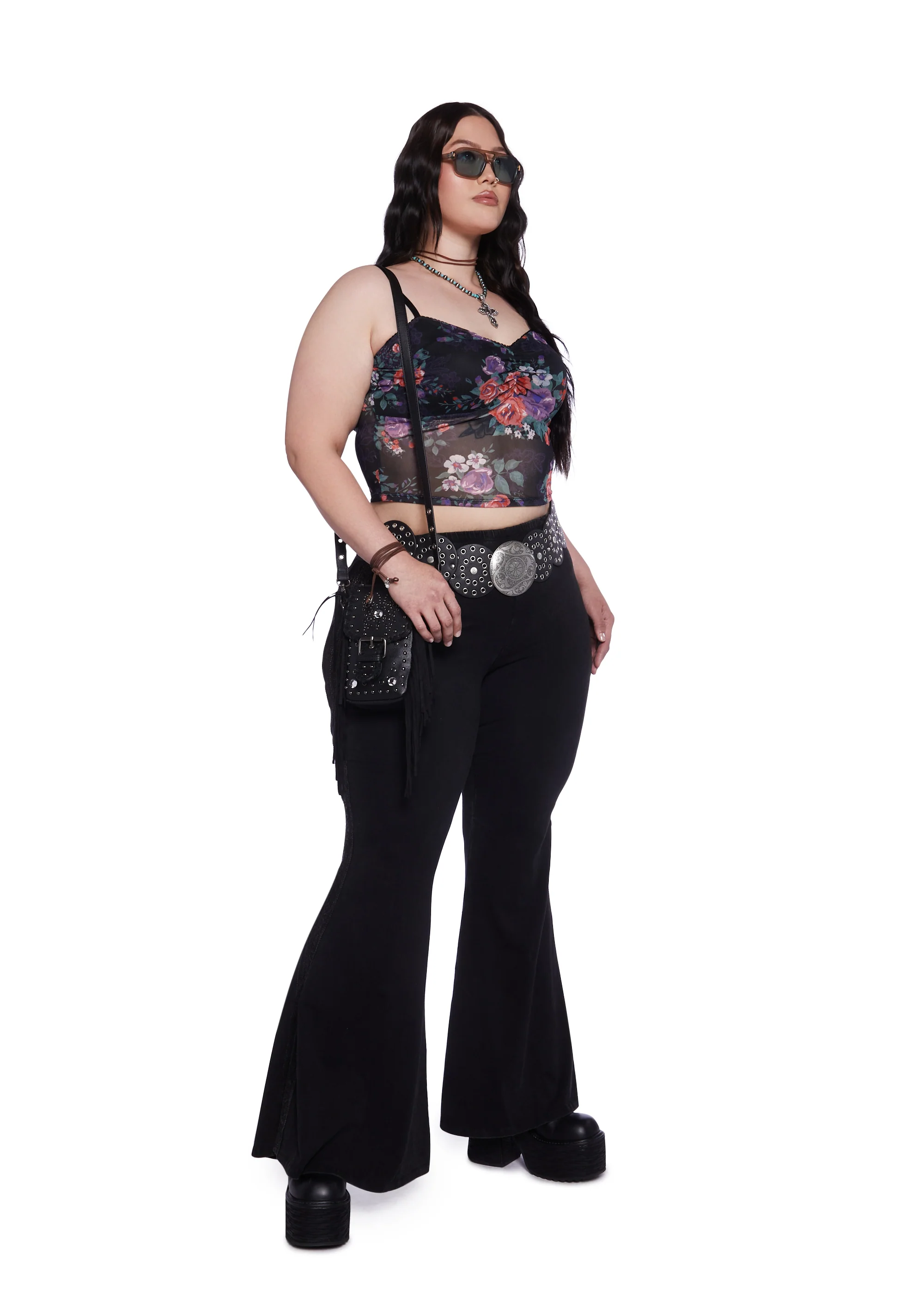 Plus Summer Solstice Flare Pants - Image 2
