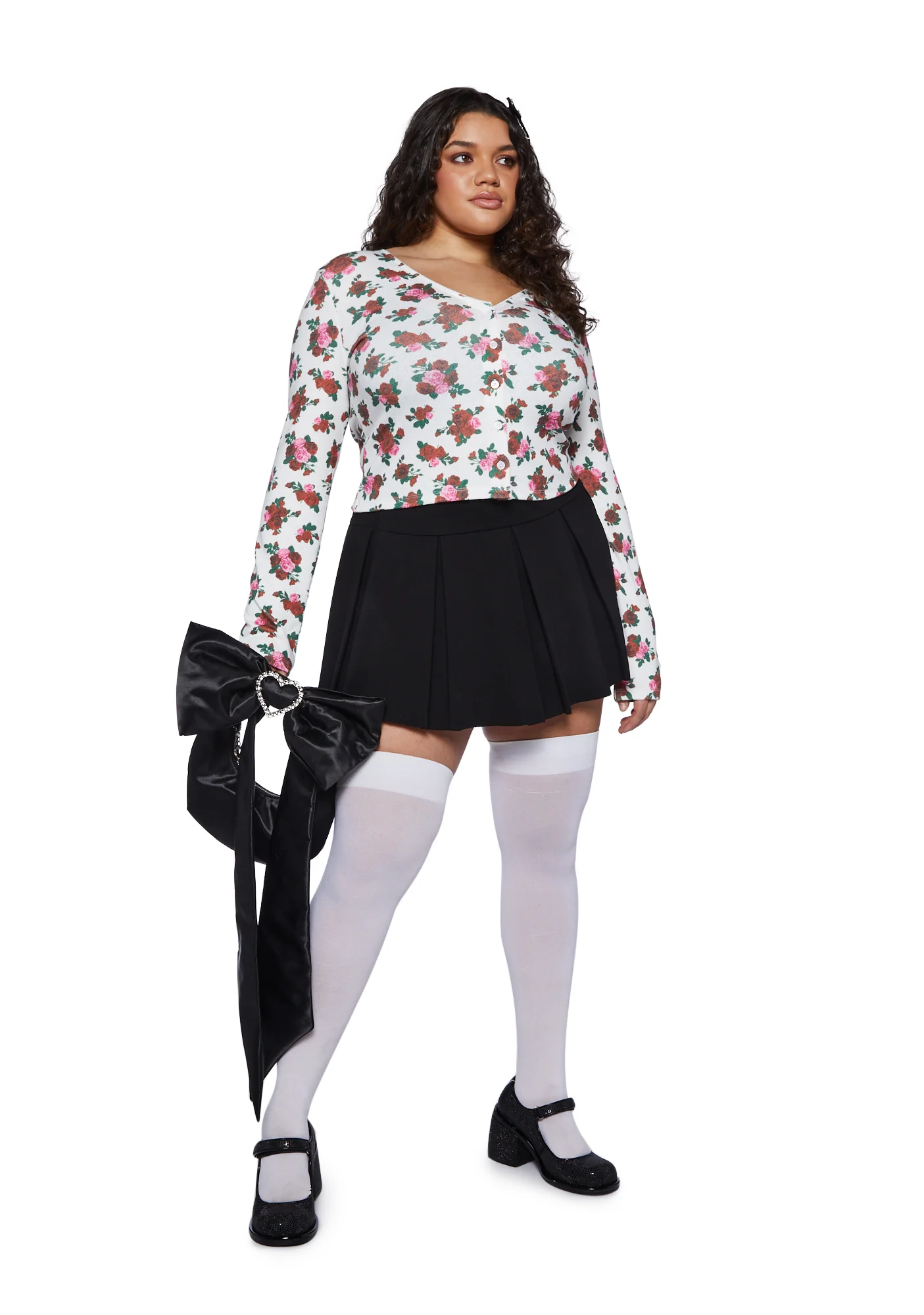Plus Tender Romance Knit Cardigan - Image 2
