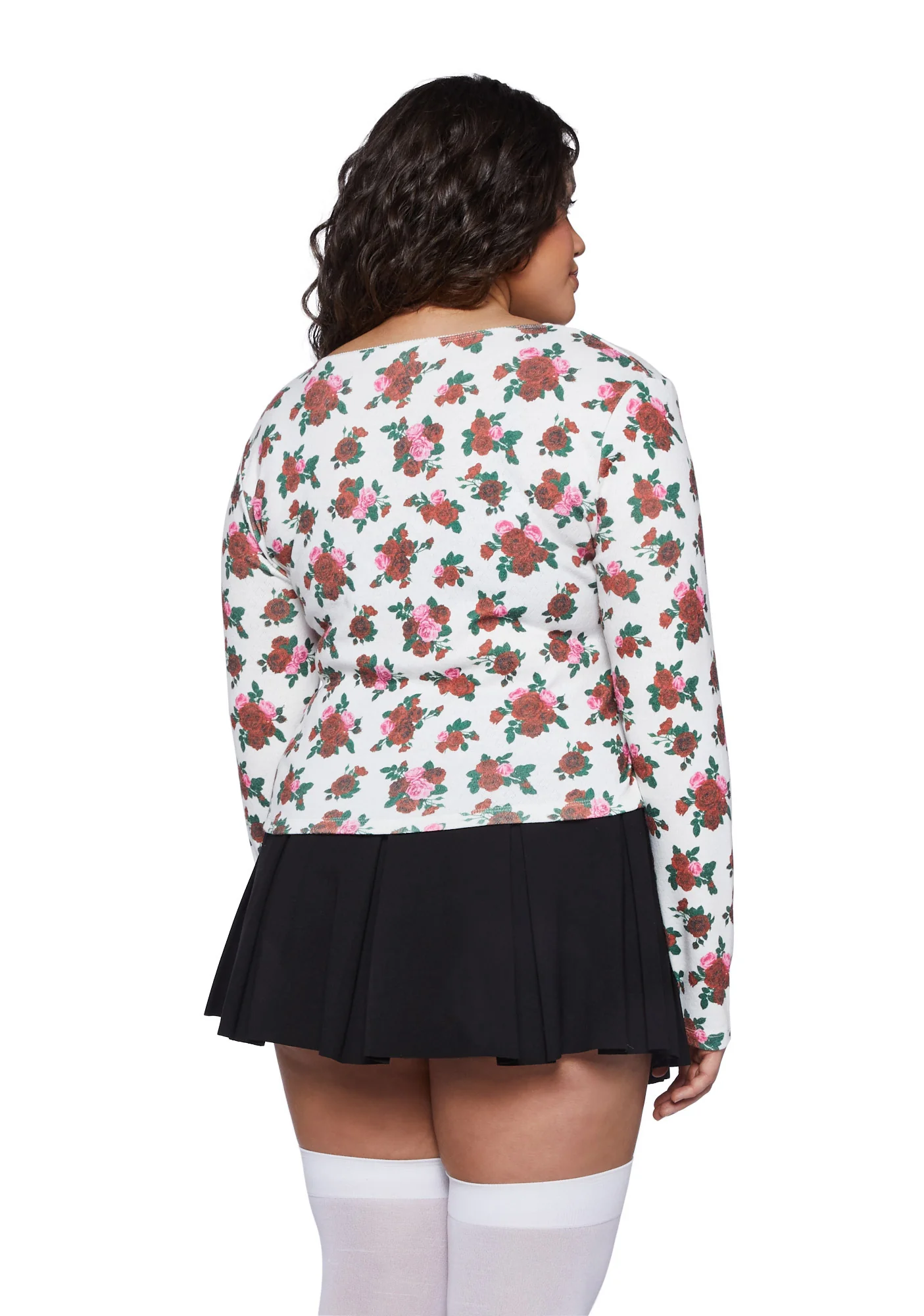 Plus Tender Romance Knit Cardigan - Image 4