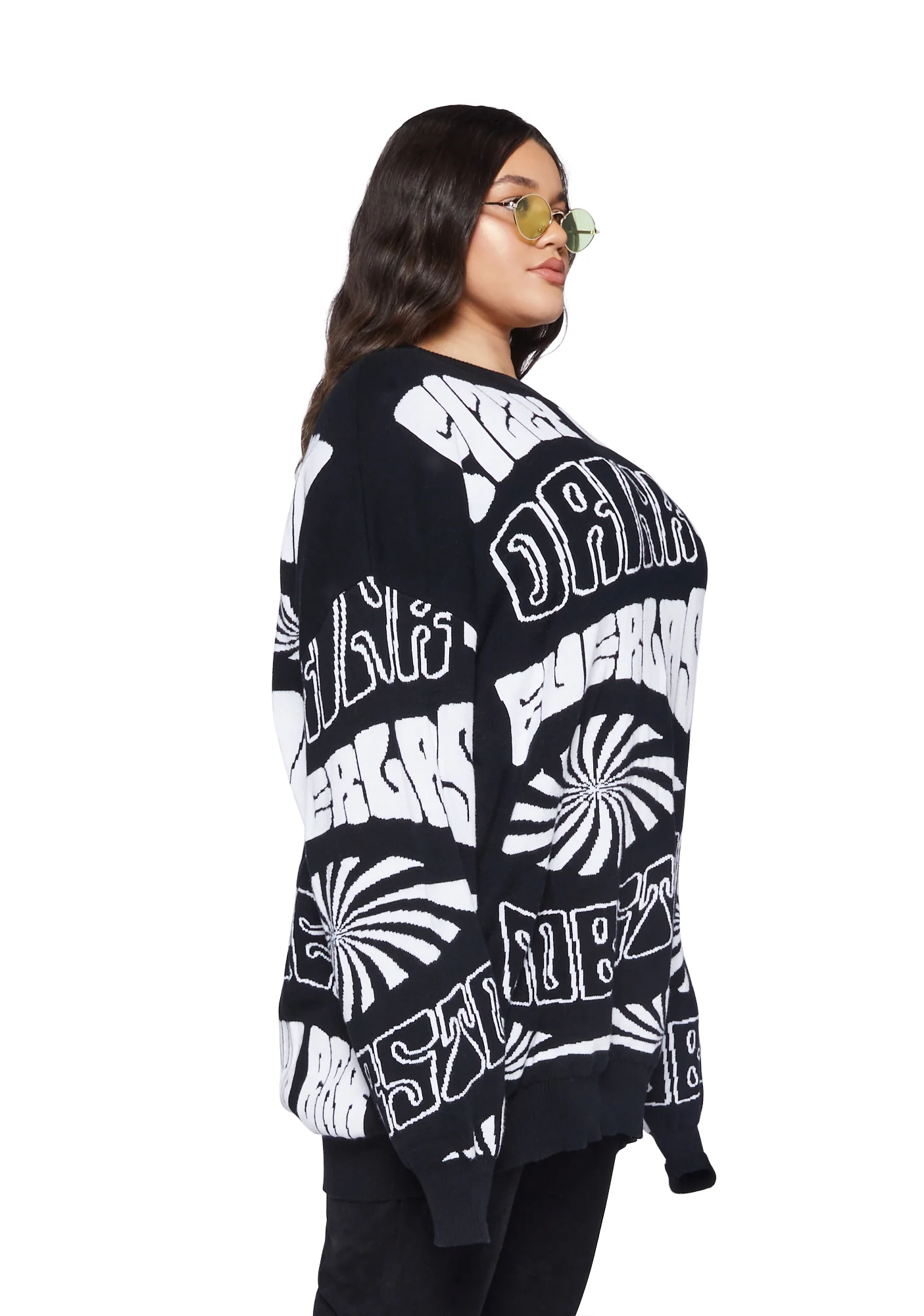 Plus Candy Inventions Intarsia Sweater - Image 3