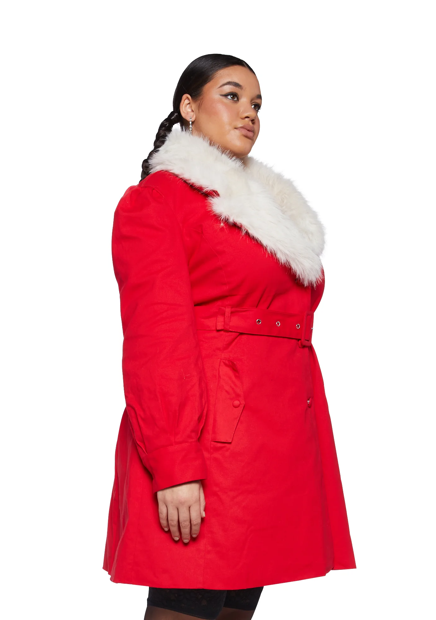 Plus Starry Delight Twill Coat - Image 3