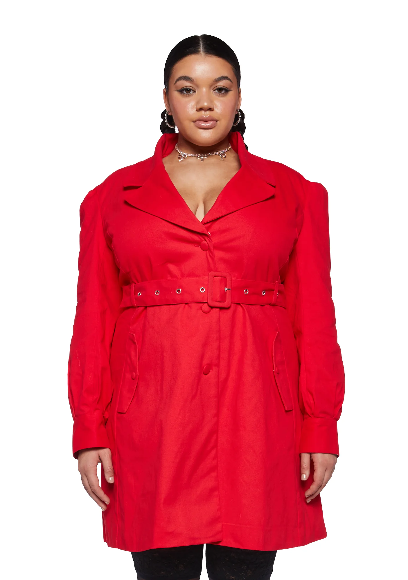 Plus Starry Delight Twill Coat - Image 5