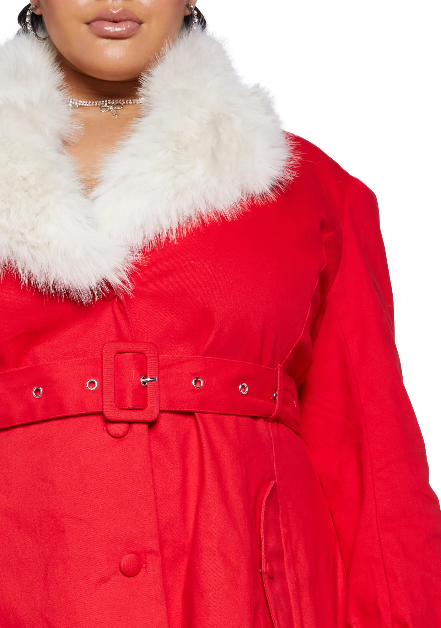 Plus Starry Delight Twill Coat - Image 6