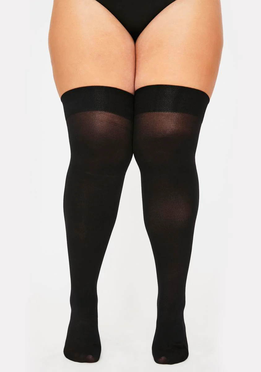 Plus Vamp Thigh Highs - Image 2