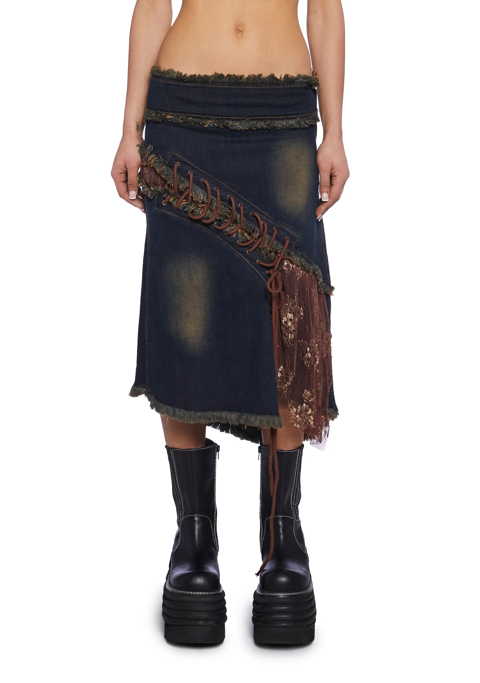 Poison Ivy Midi Skirt