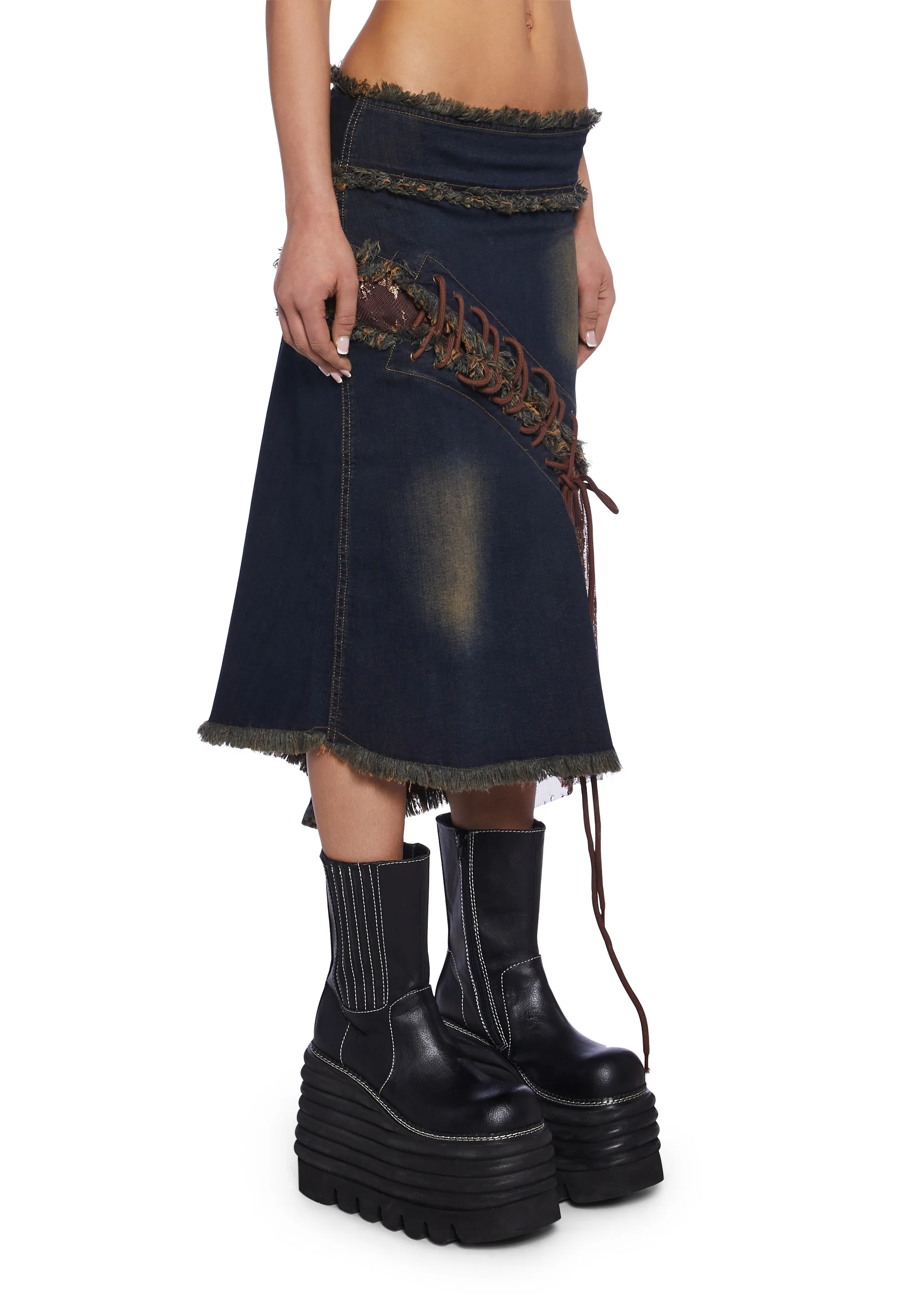 Poison Ivy Midi Skirt - Image 4