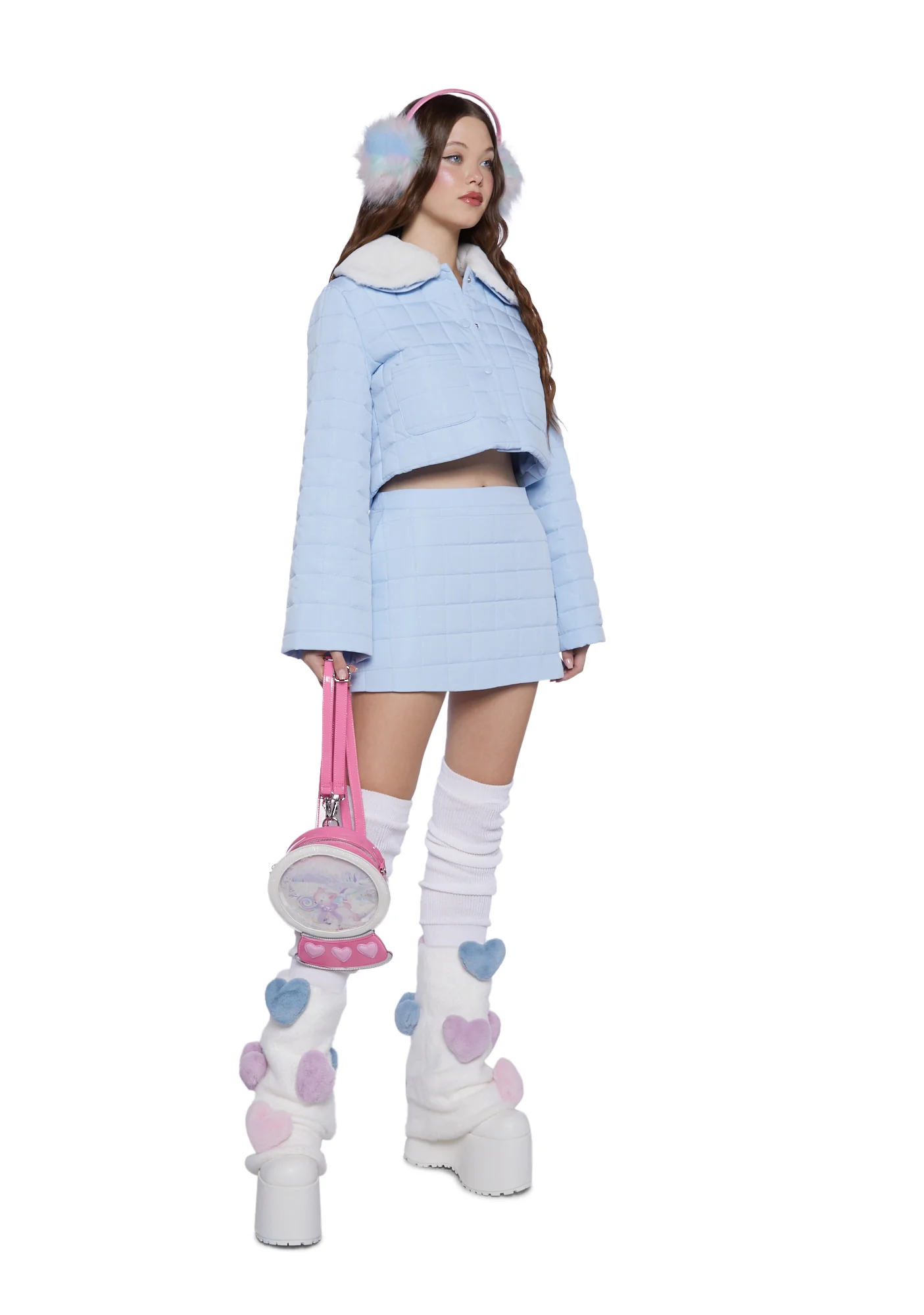 Polar Express Mini Skirt - Image 2