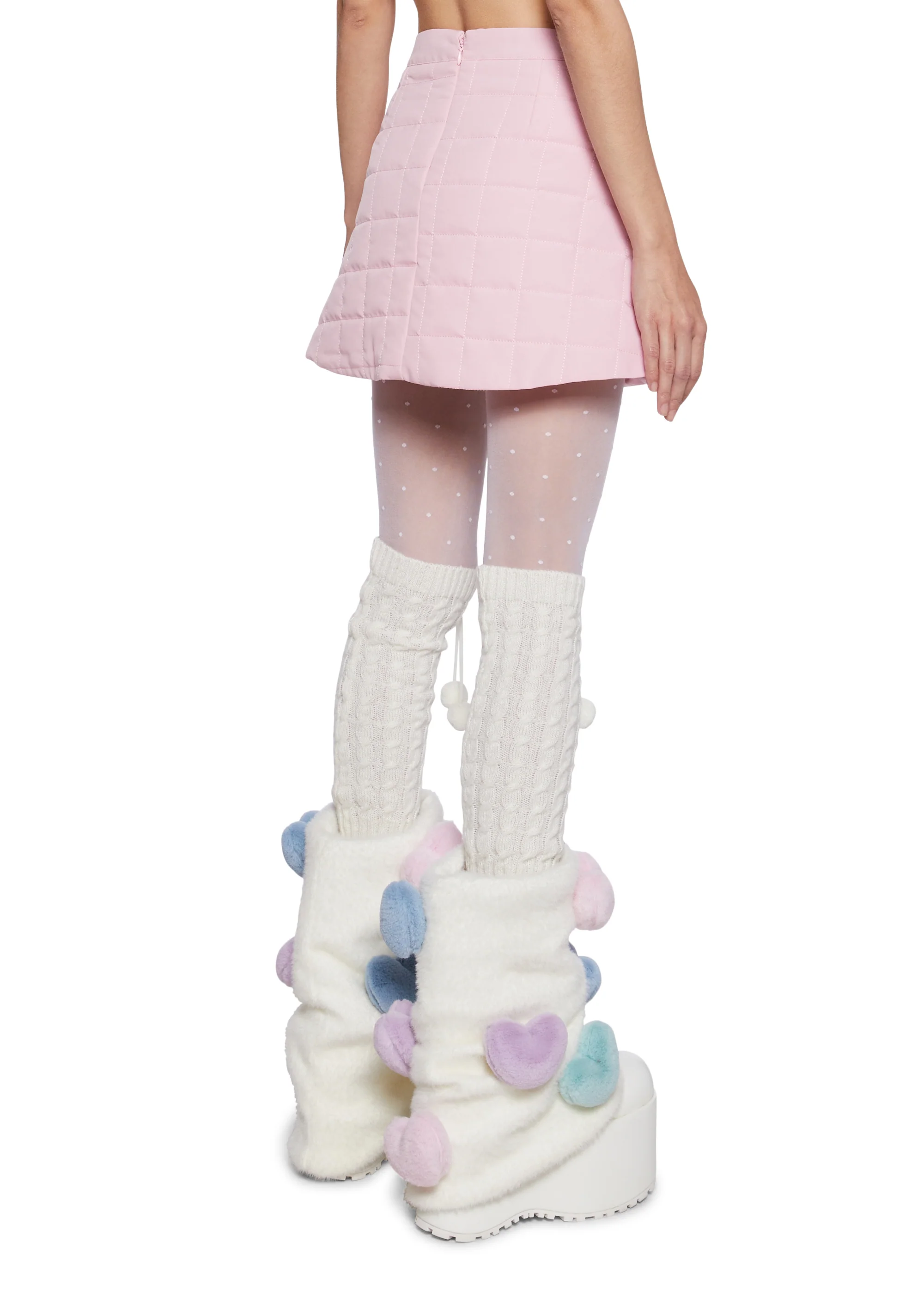 Polar Express Mini Skirt - Pink - Image 4
