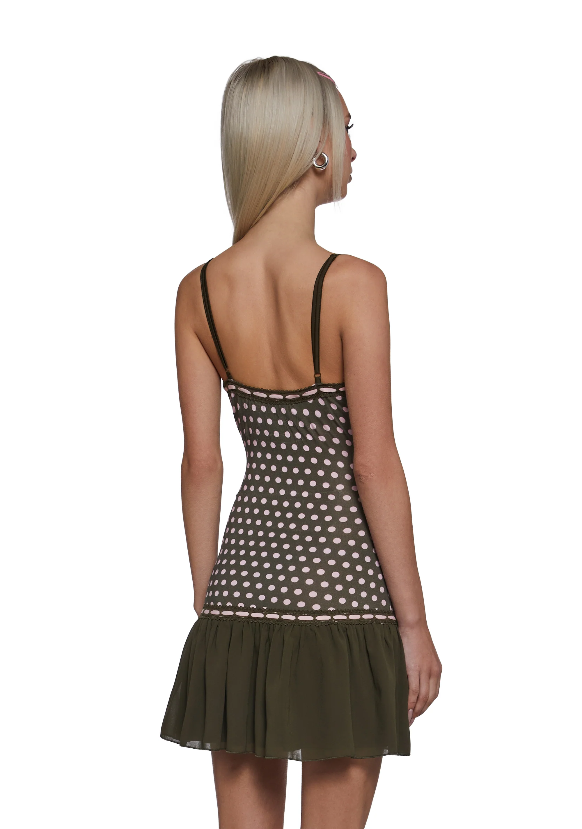 She The Birthday Polka Dot Dress - Image 4