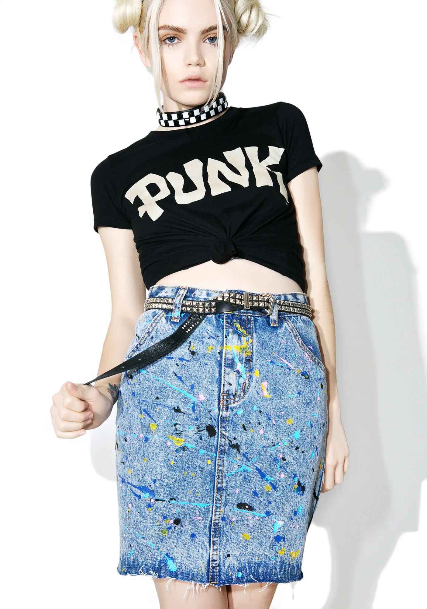 Pollock Denim Skirt - Image 2