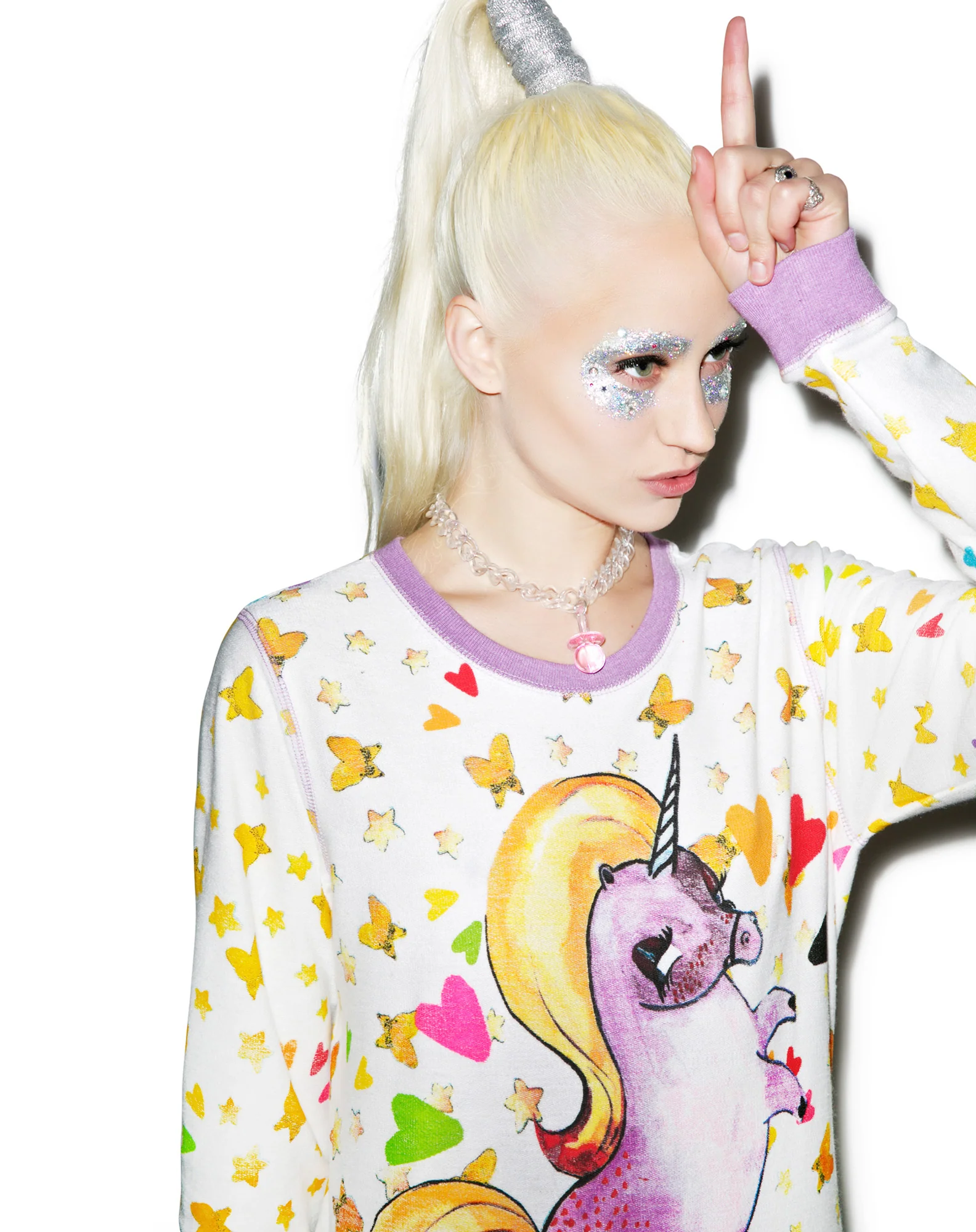 Pony Pullover Crew Neck - Image 3