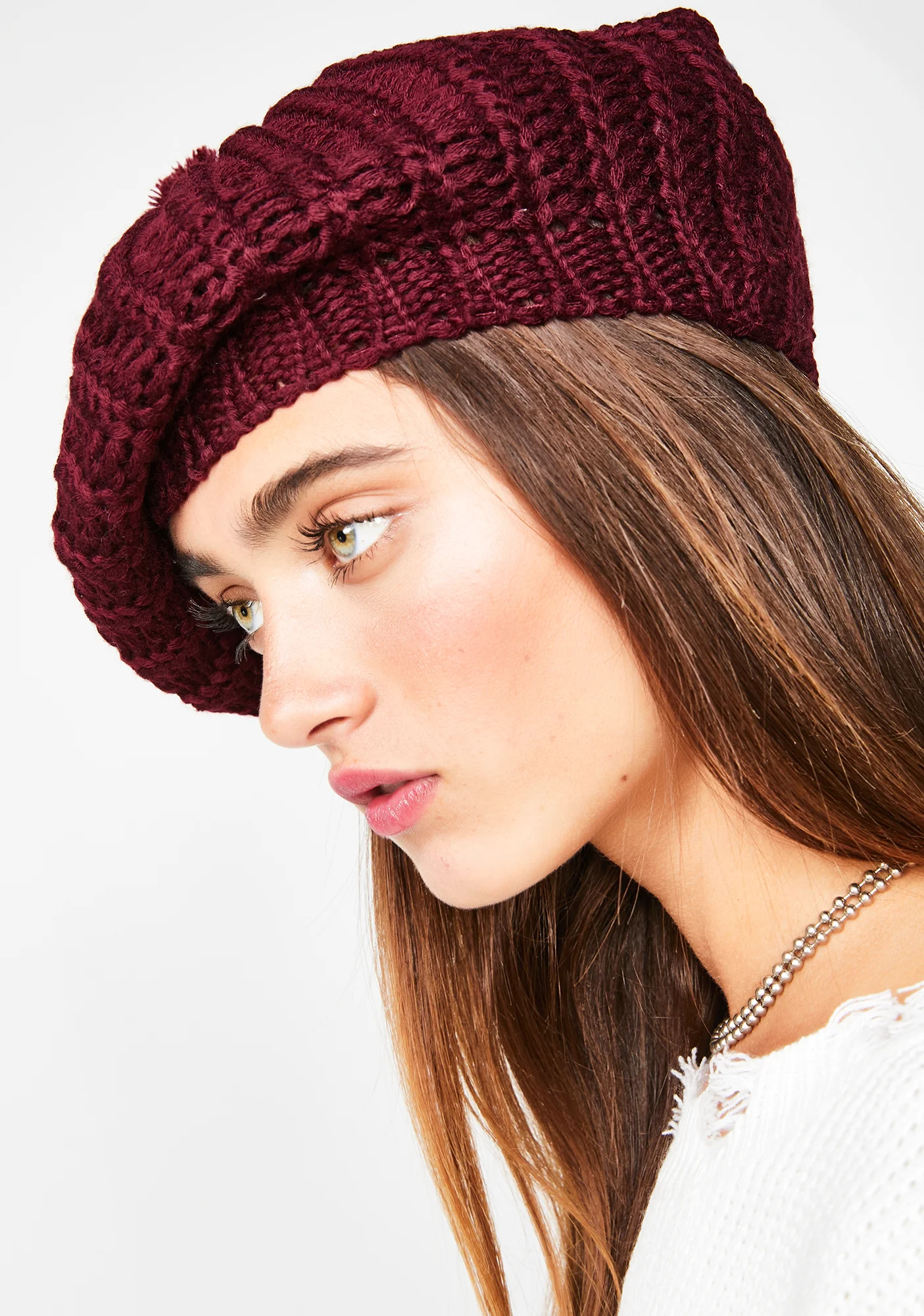 Posh Chic Pom Pom Beanie - Image 2