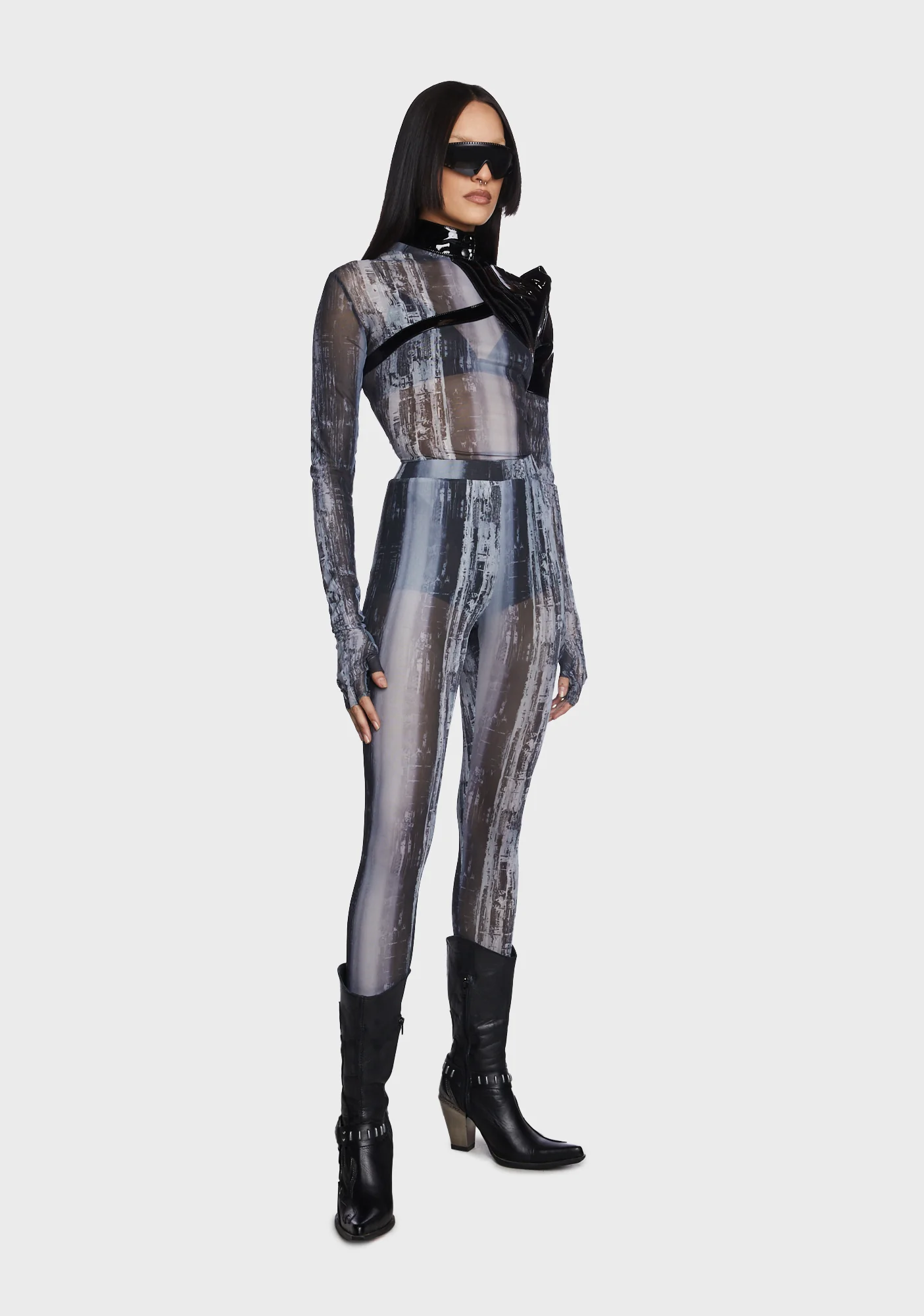 Post Apocalyptic Techwear Leggings - Image 3