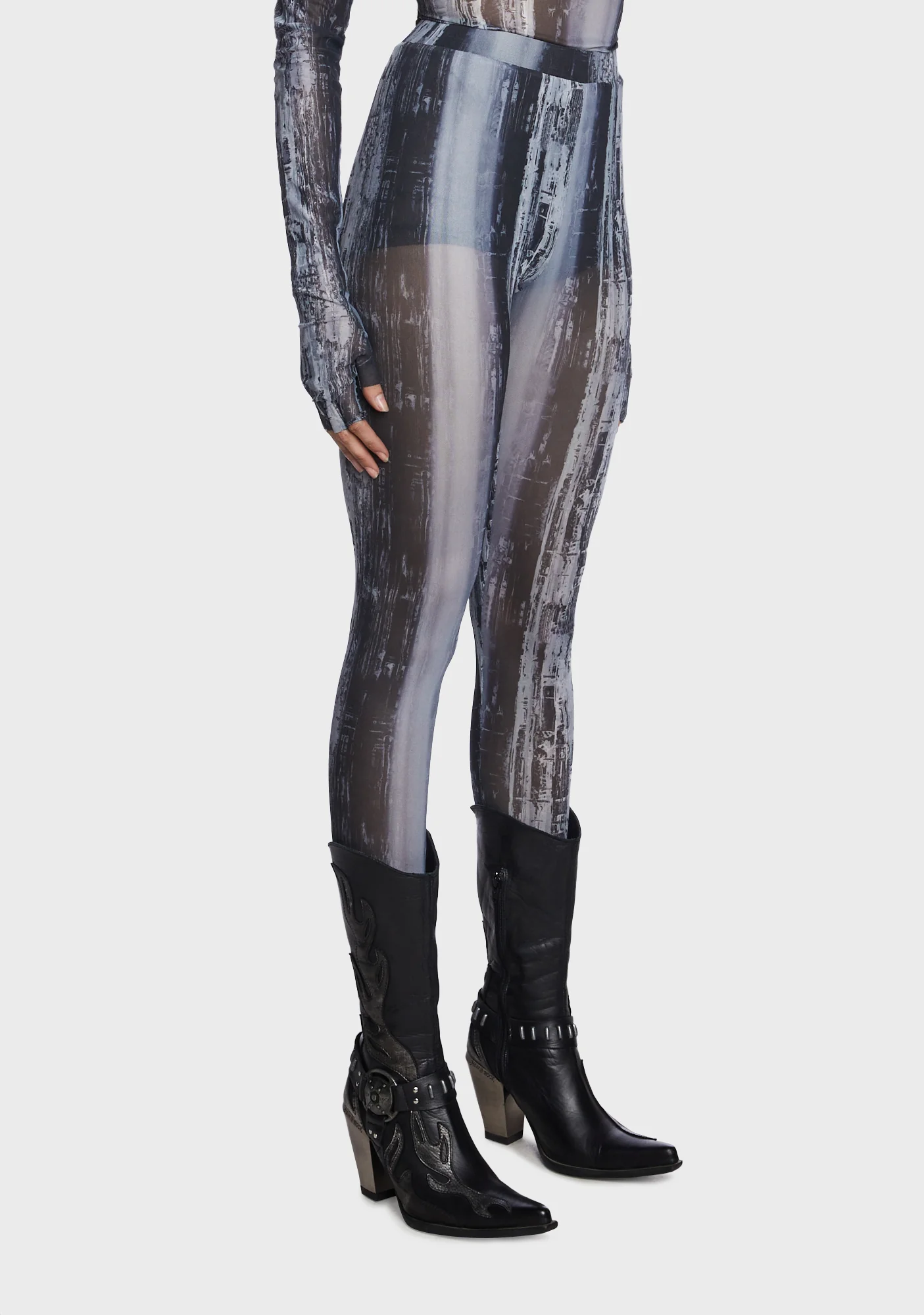 Post Apocalyptic Techwear Leggings - Image 5