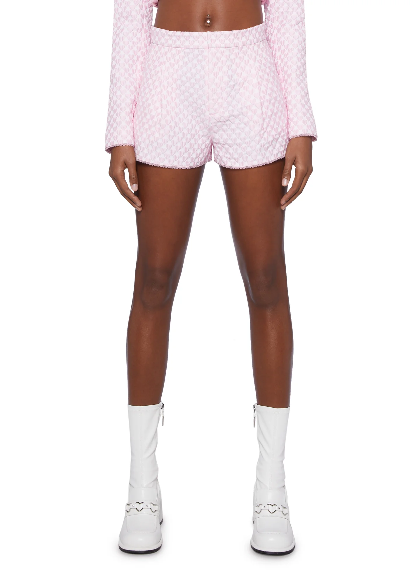 Power Glamour High Waisted Shorts