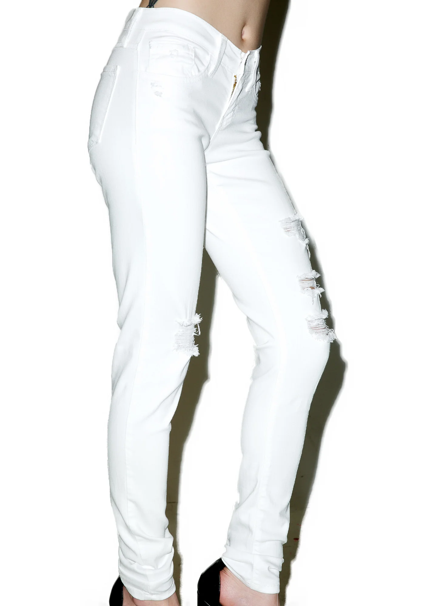 Praise Me Distressed Skinnies - Image 3