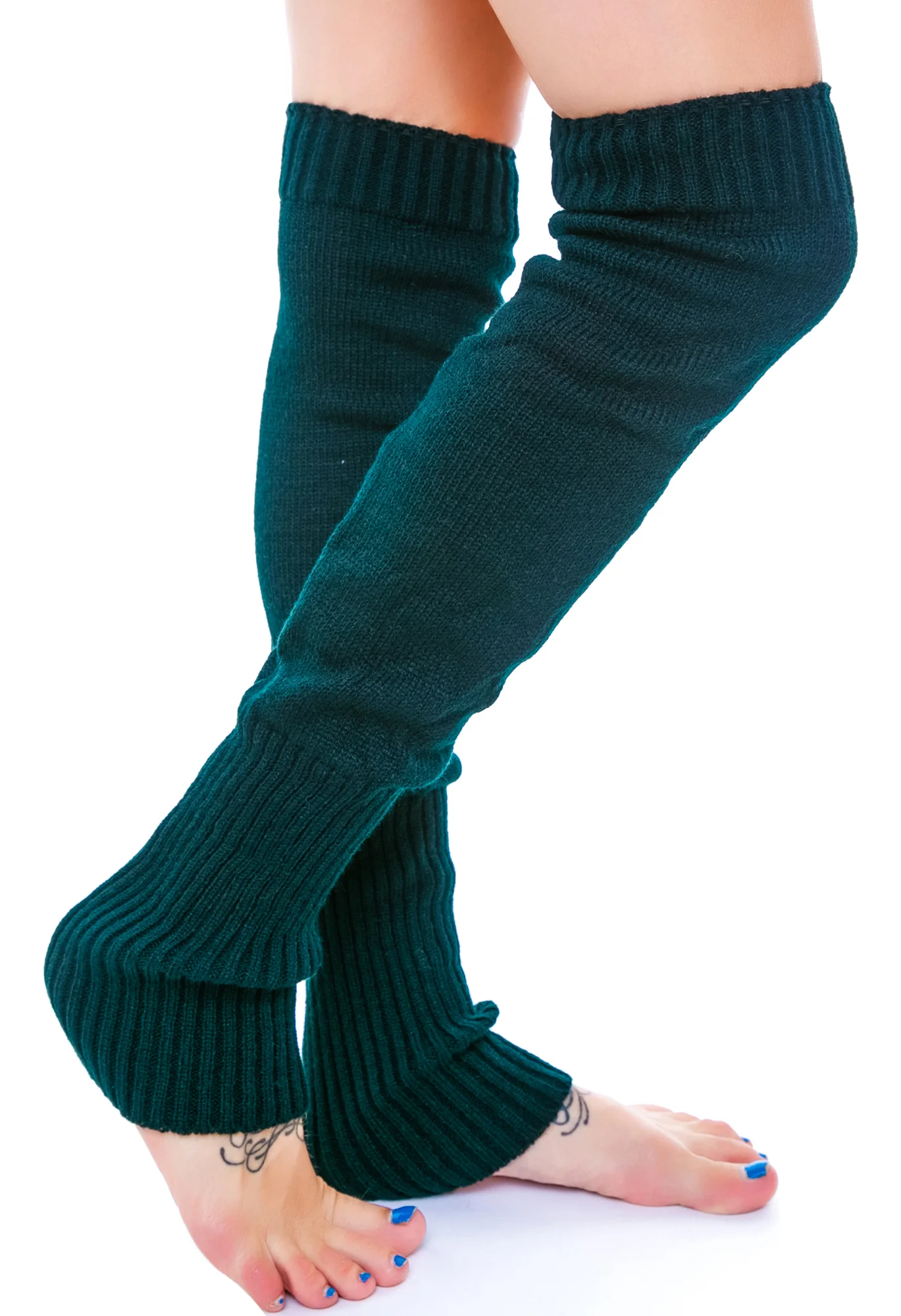 Prep School Knit Leg Warmers - Image 4