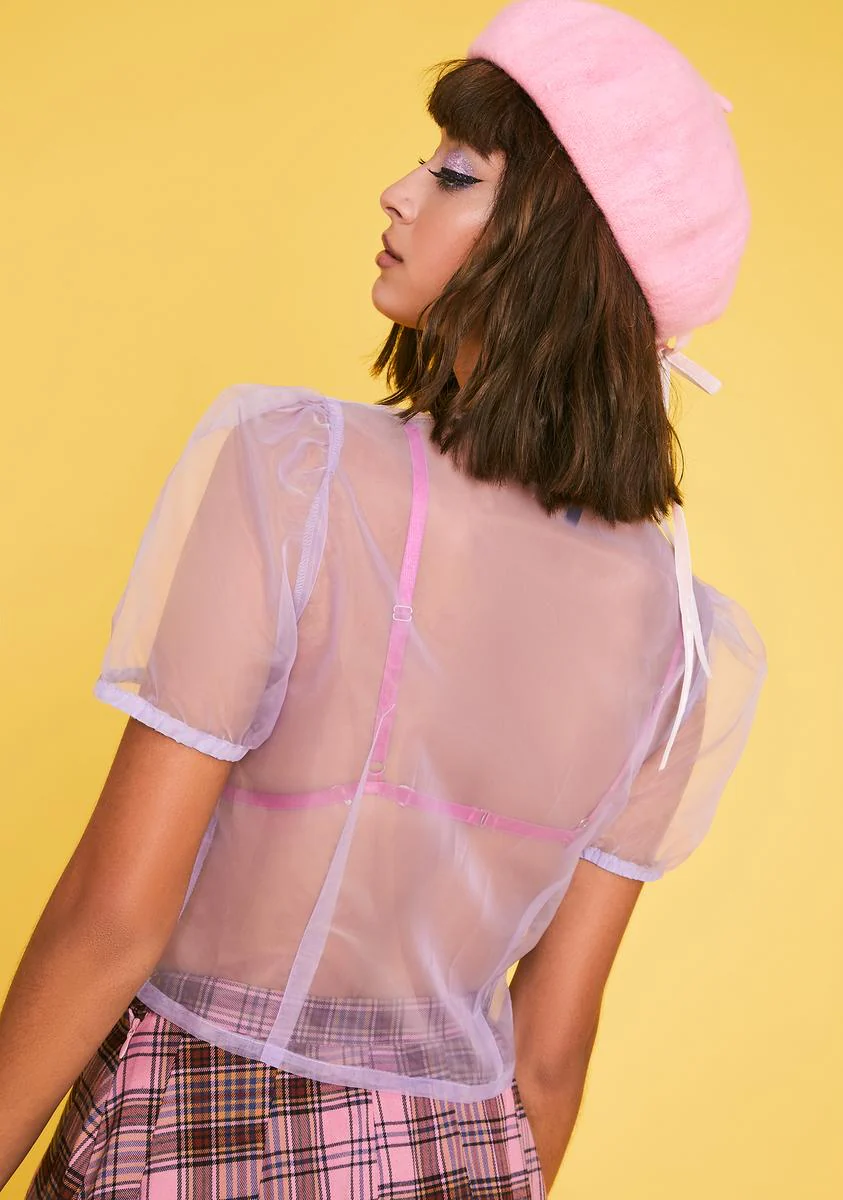Prep School Princess Crop Top - Image 4