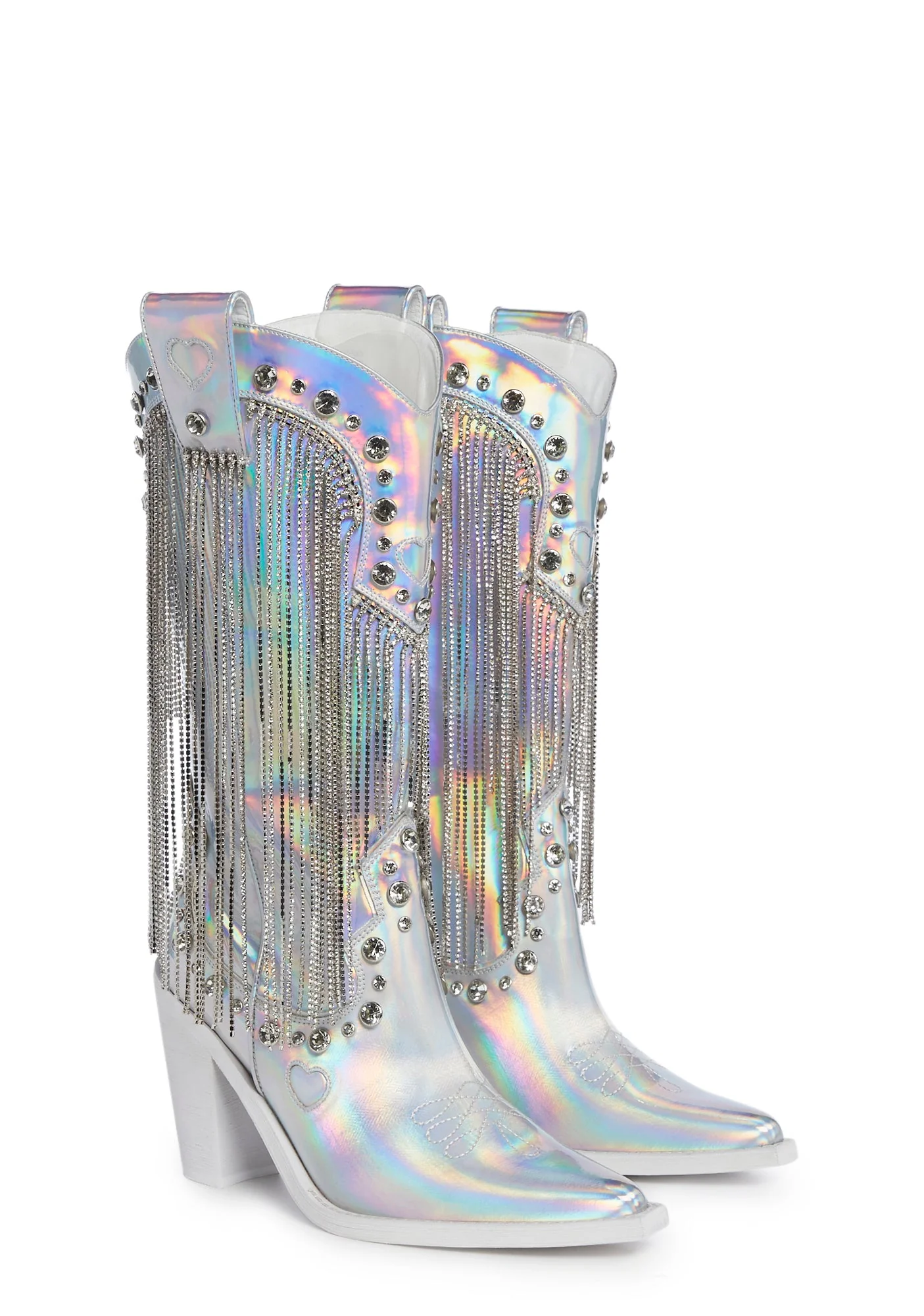 Present Perfect Cowboy Boots - Multi - Image 3