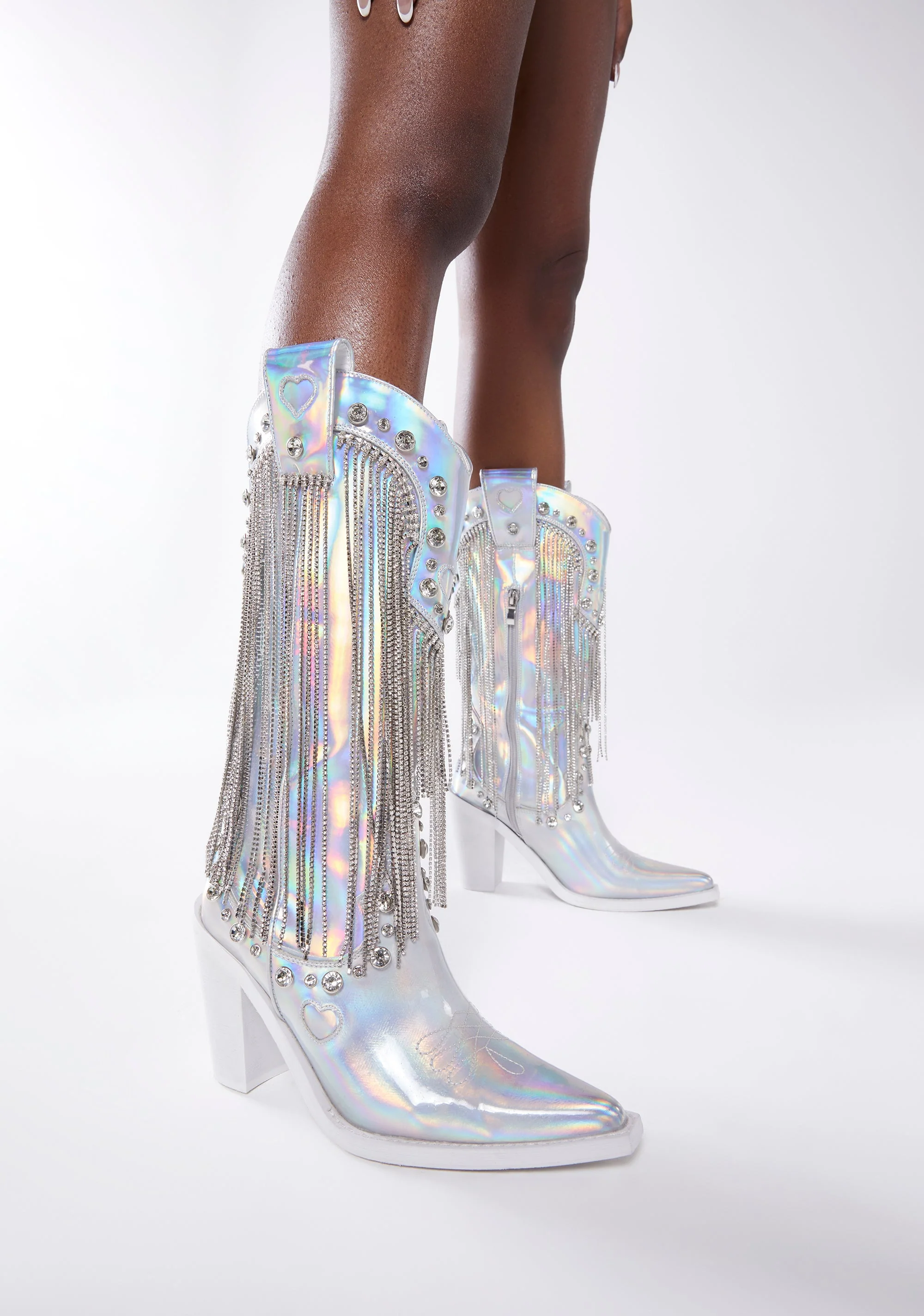 Present Perfect Cowboy Boots - Multi - Image 5