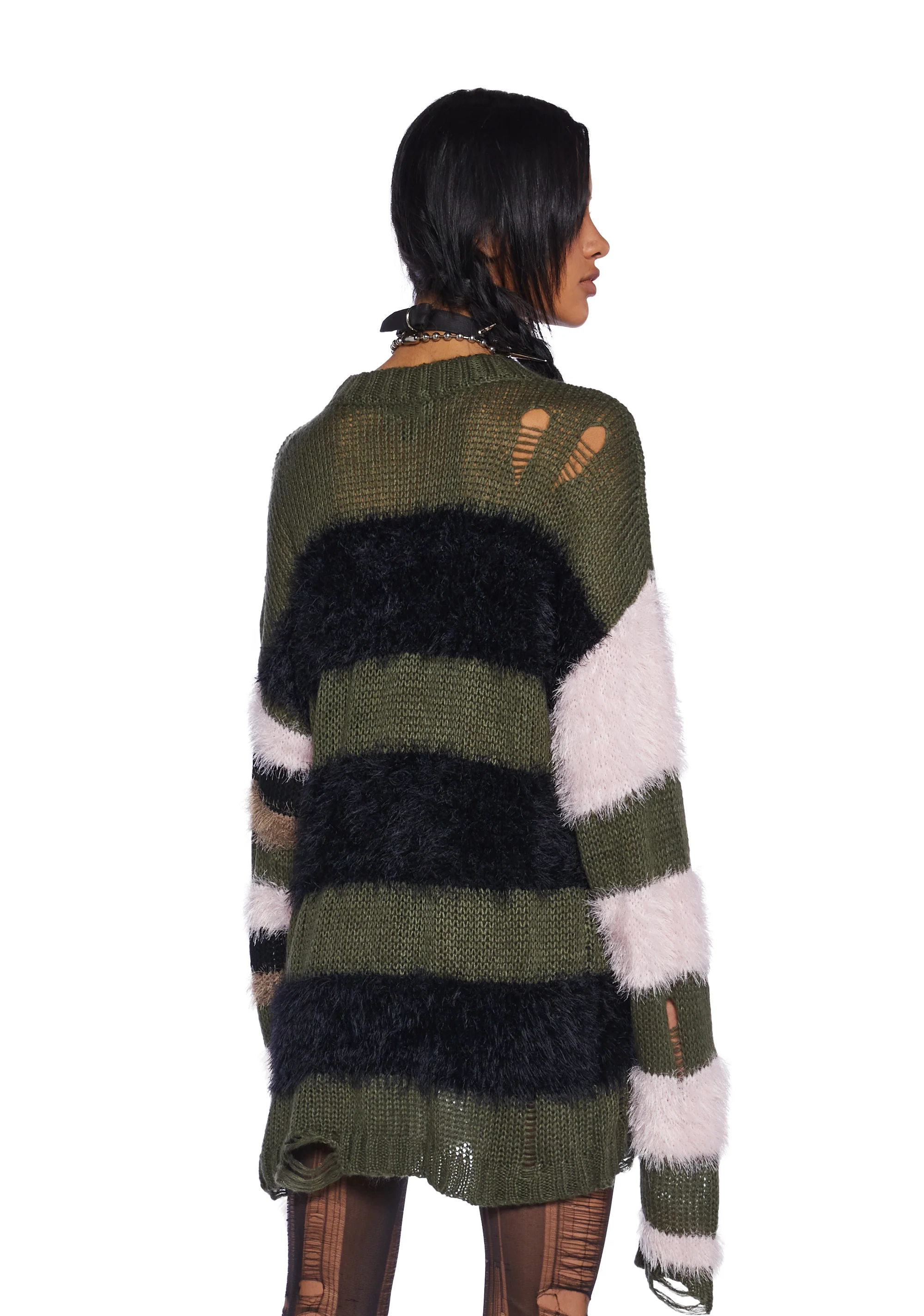 Pretty Pessimist Oversized Sweater - Image 4