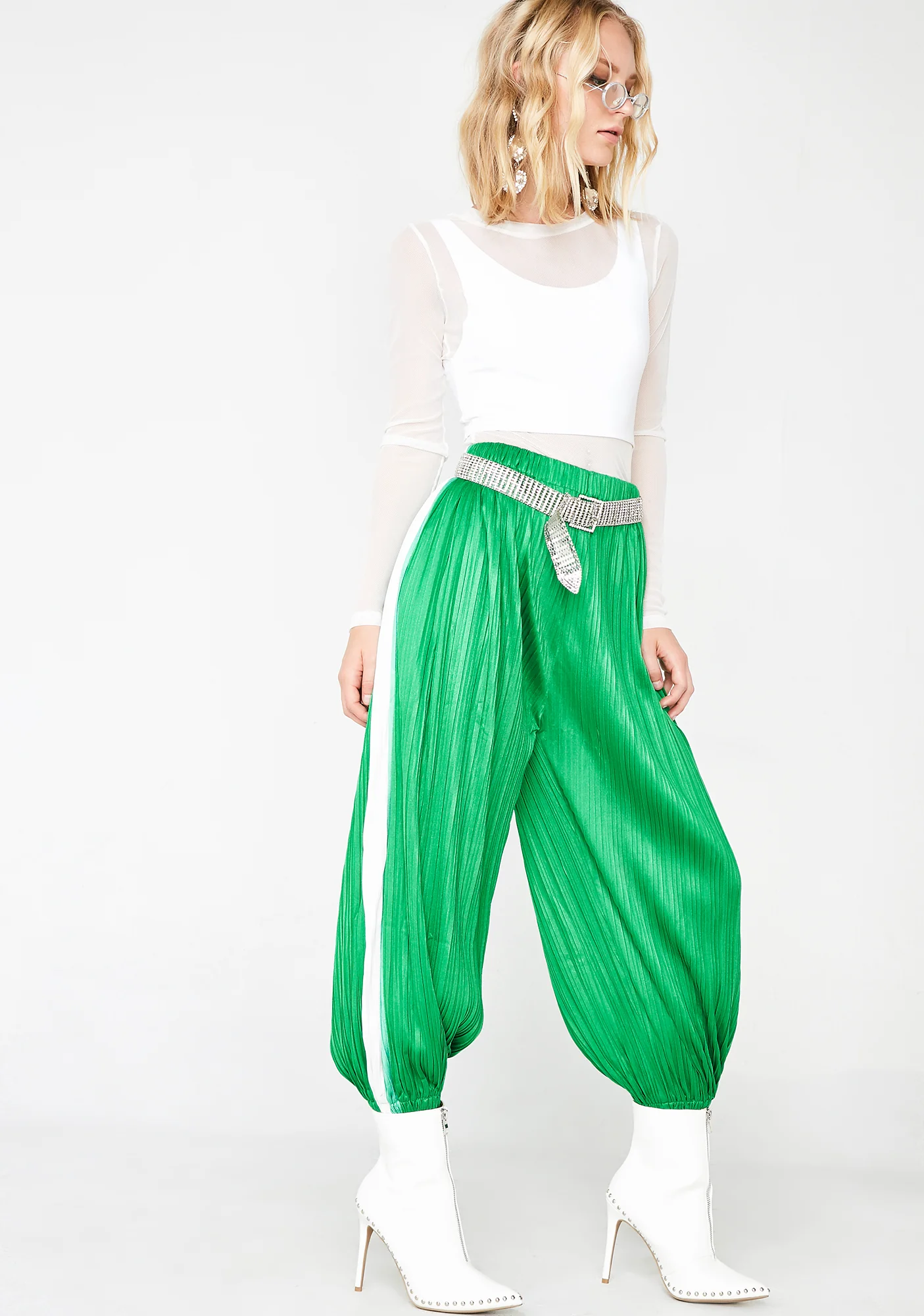 Pretty Pleats Please Jogger Pants - Image 2