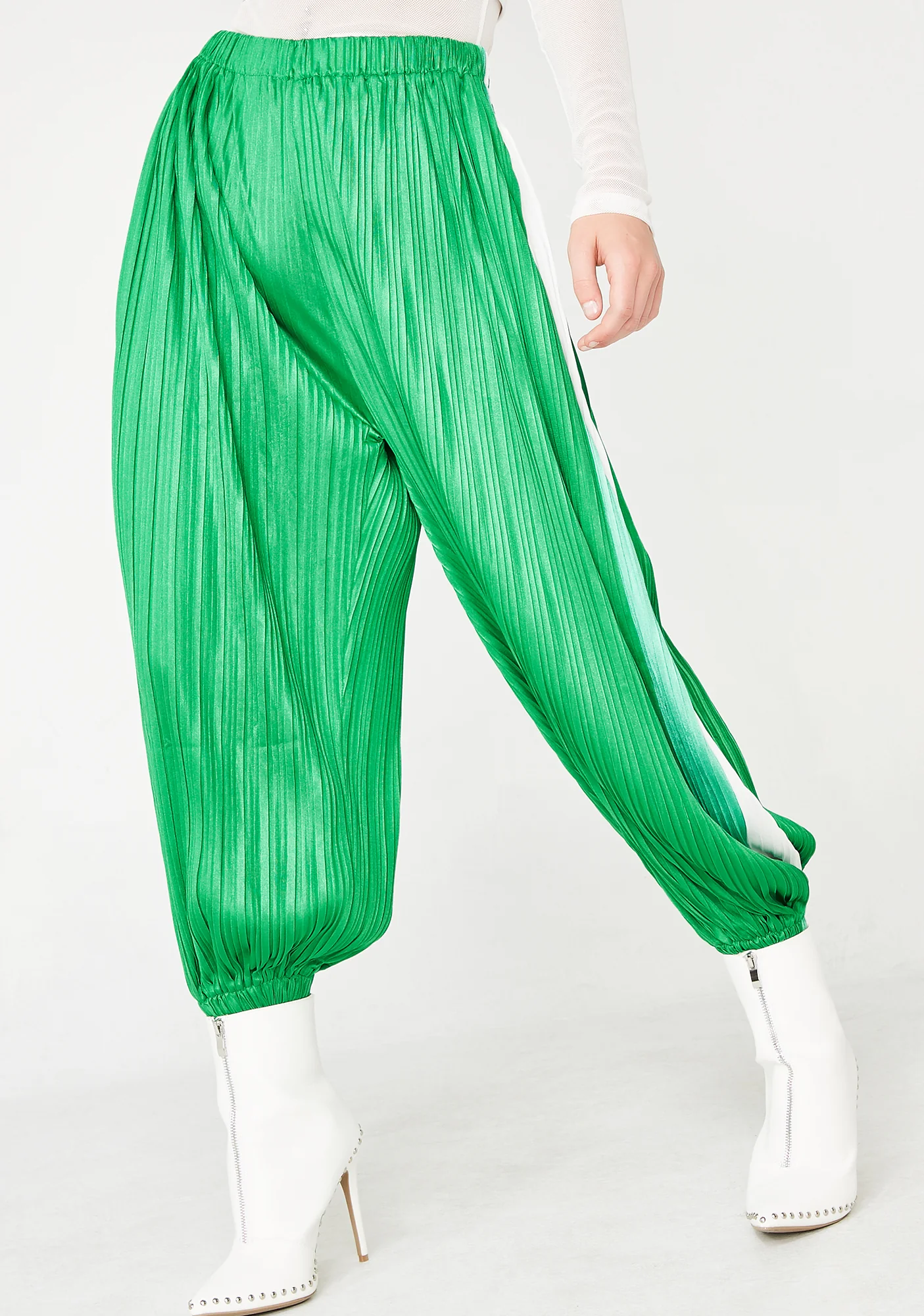 Pretty Pleats Please Jogger Pants - Image 3