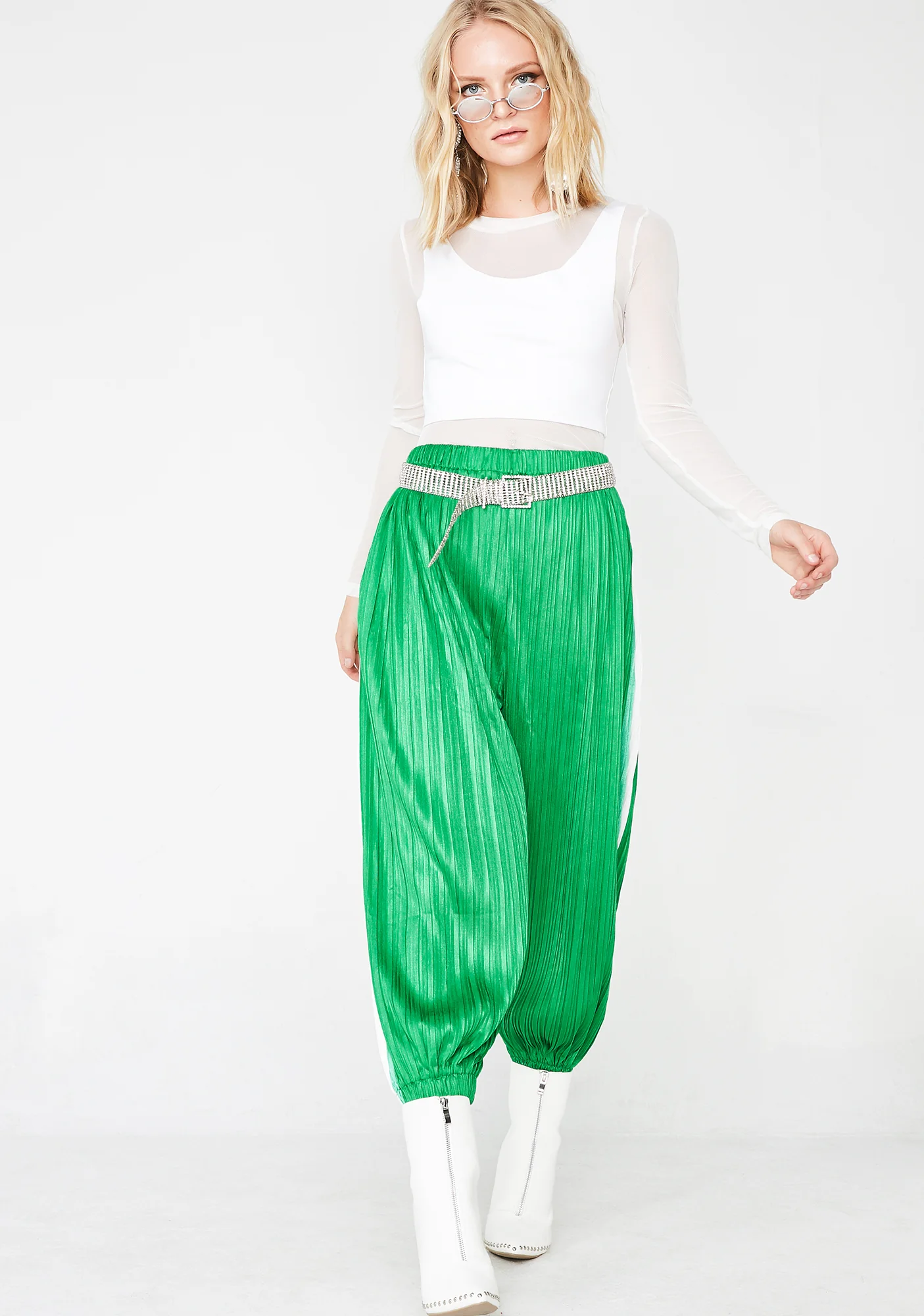 Pretty Pleats Please Jogger Pants - Image 5