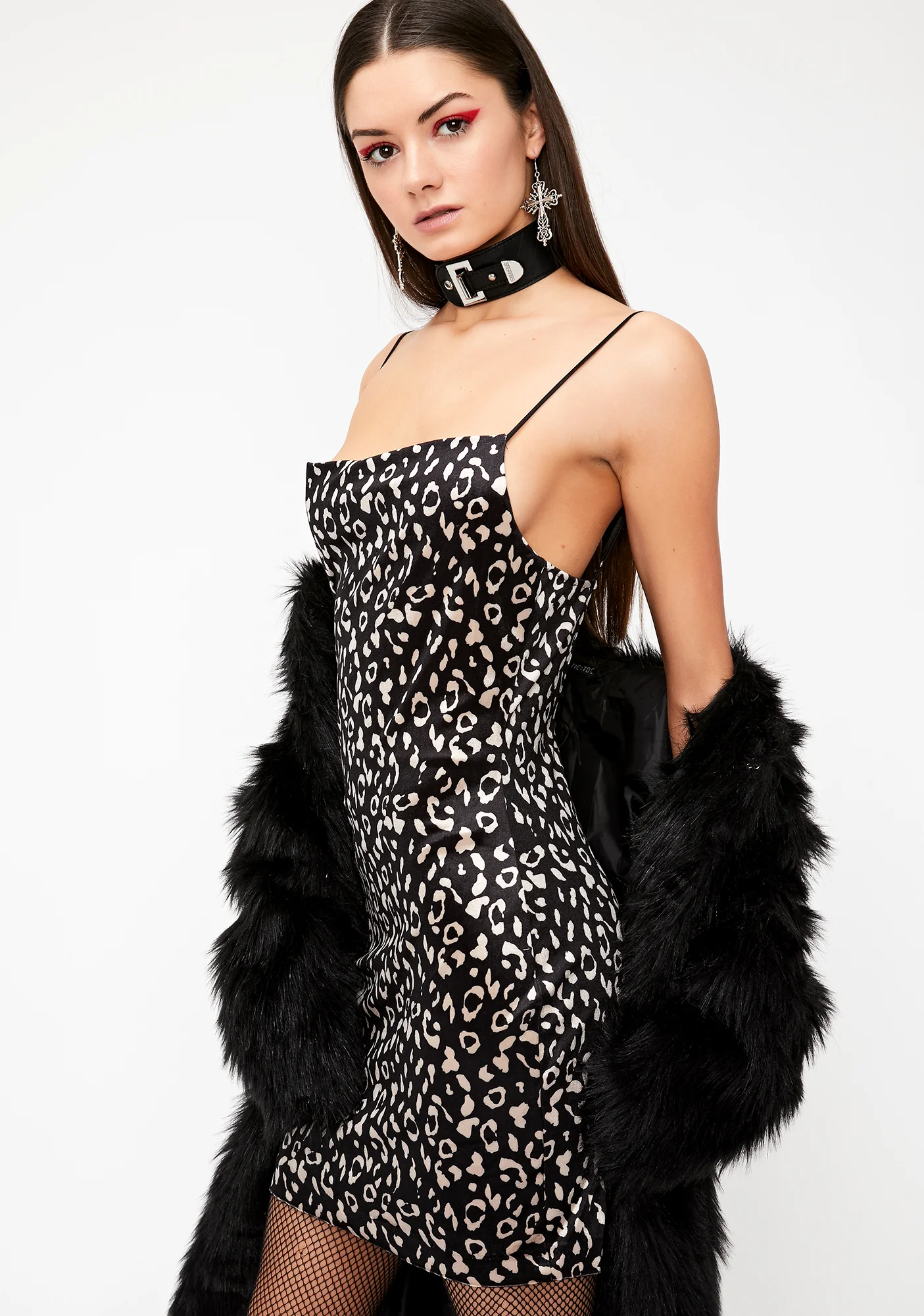 Pretty Purrrfect Leopard Dress - Image 2