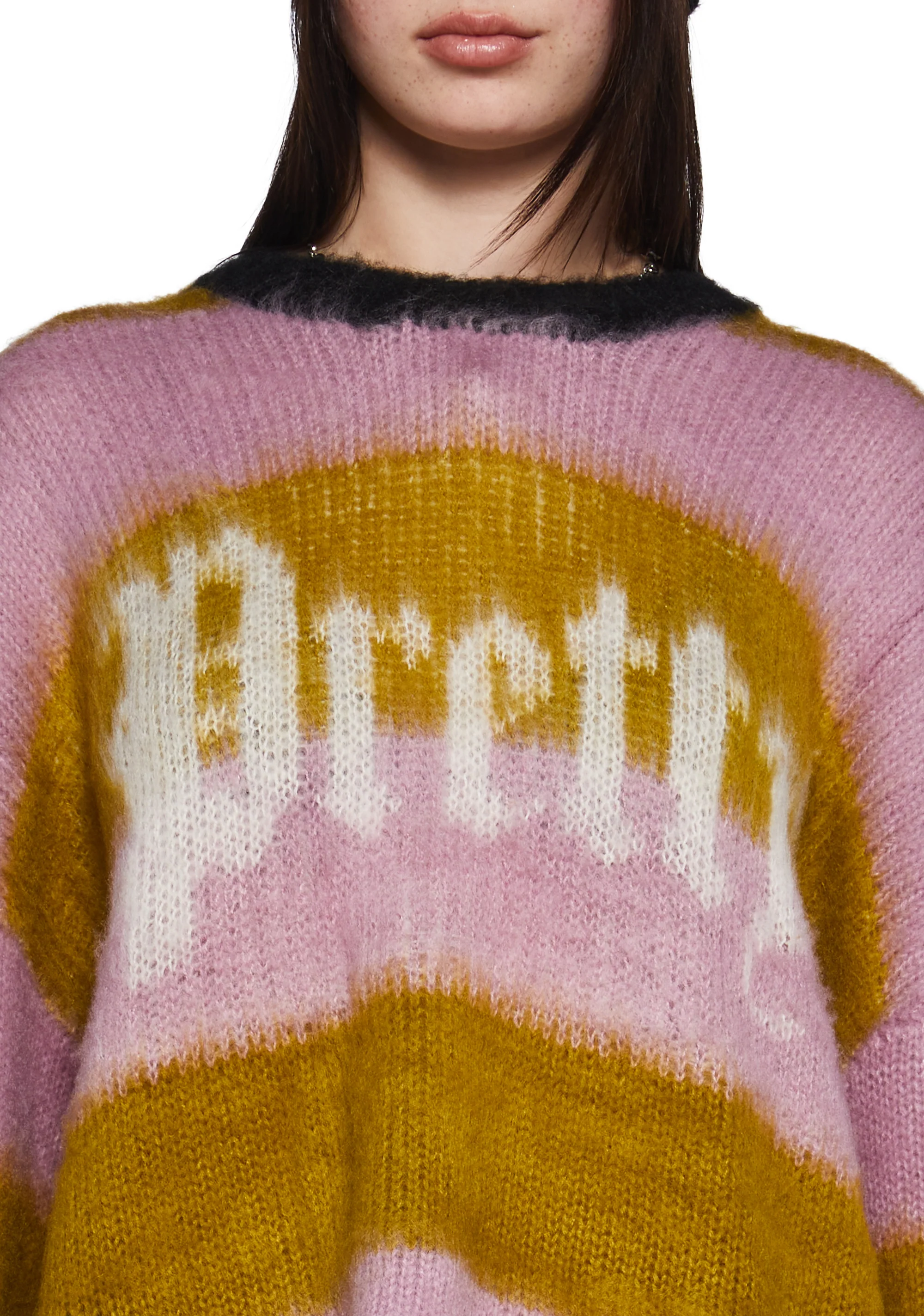 Pretty Striped Knit Sweater - Image 4