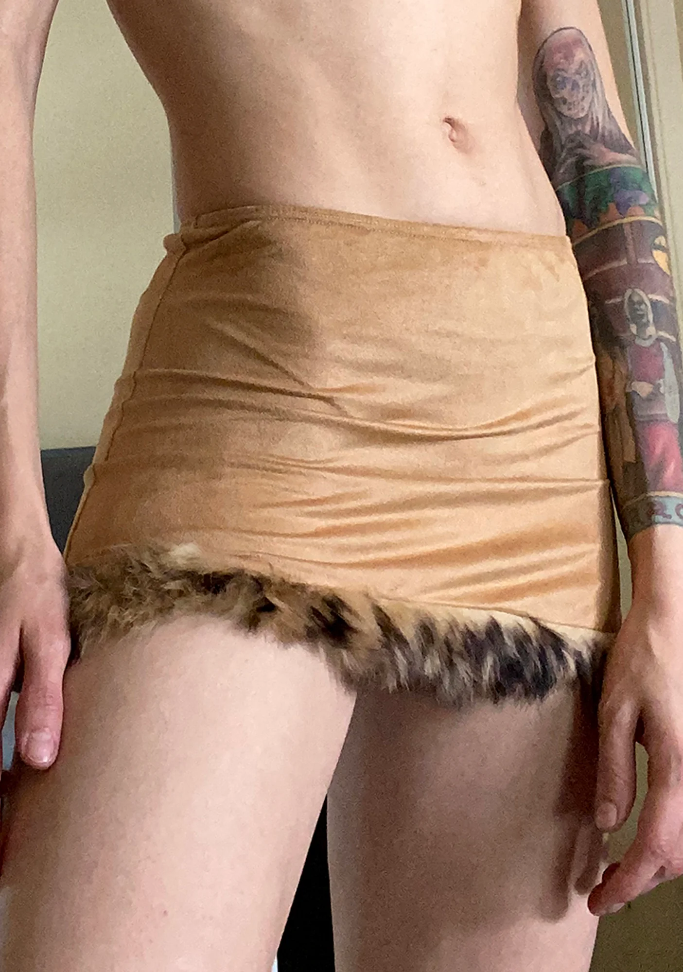 Primal Energy Suede Skirt - Image 2