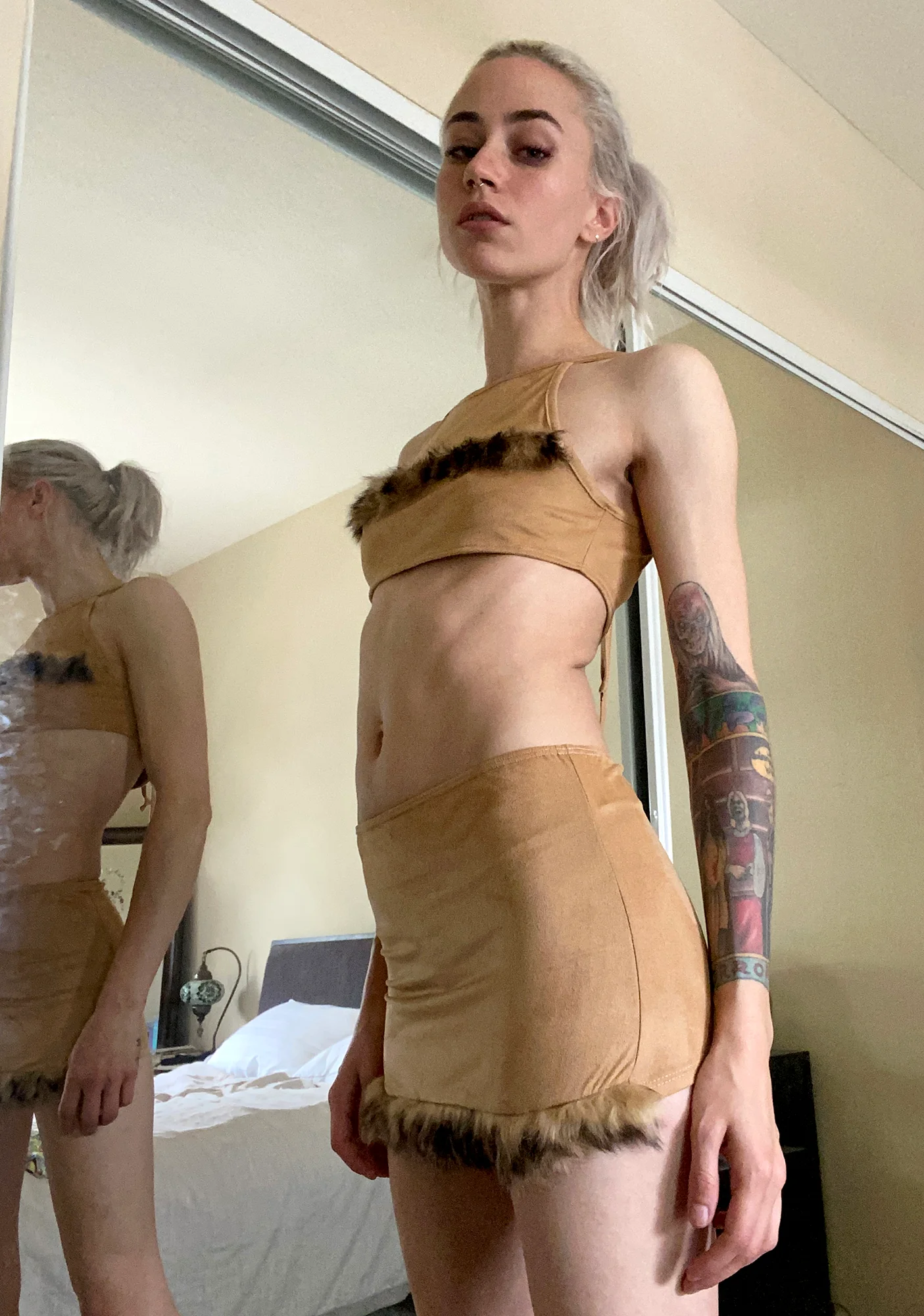 Primal Energy Suede Skirt - Image 4