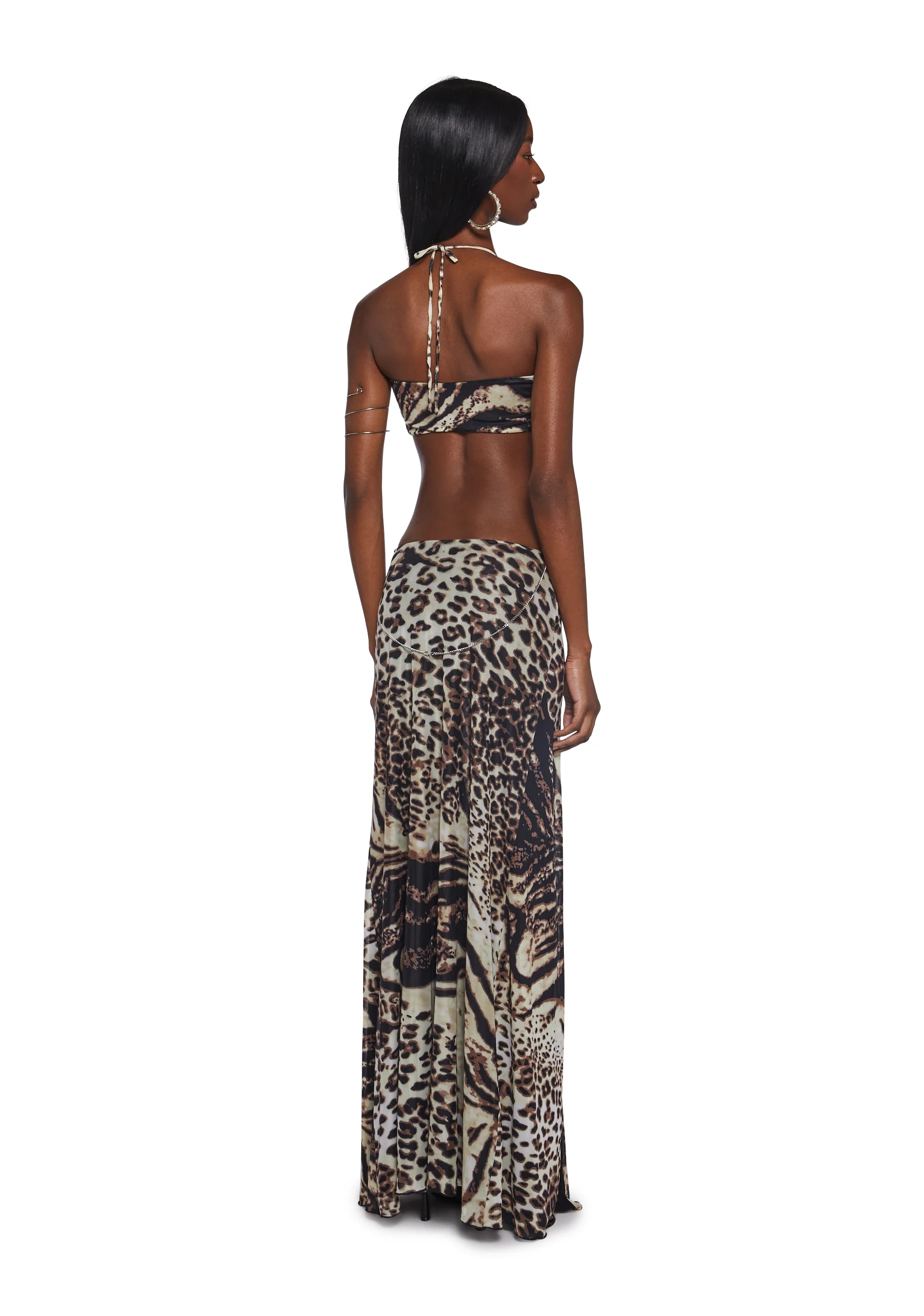Dance Pulse Maxi Dress - Leopard - Image 4