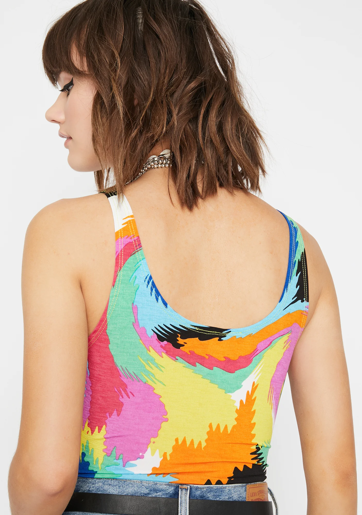 Psychedelia Rainbow Bodysuit - Image 4