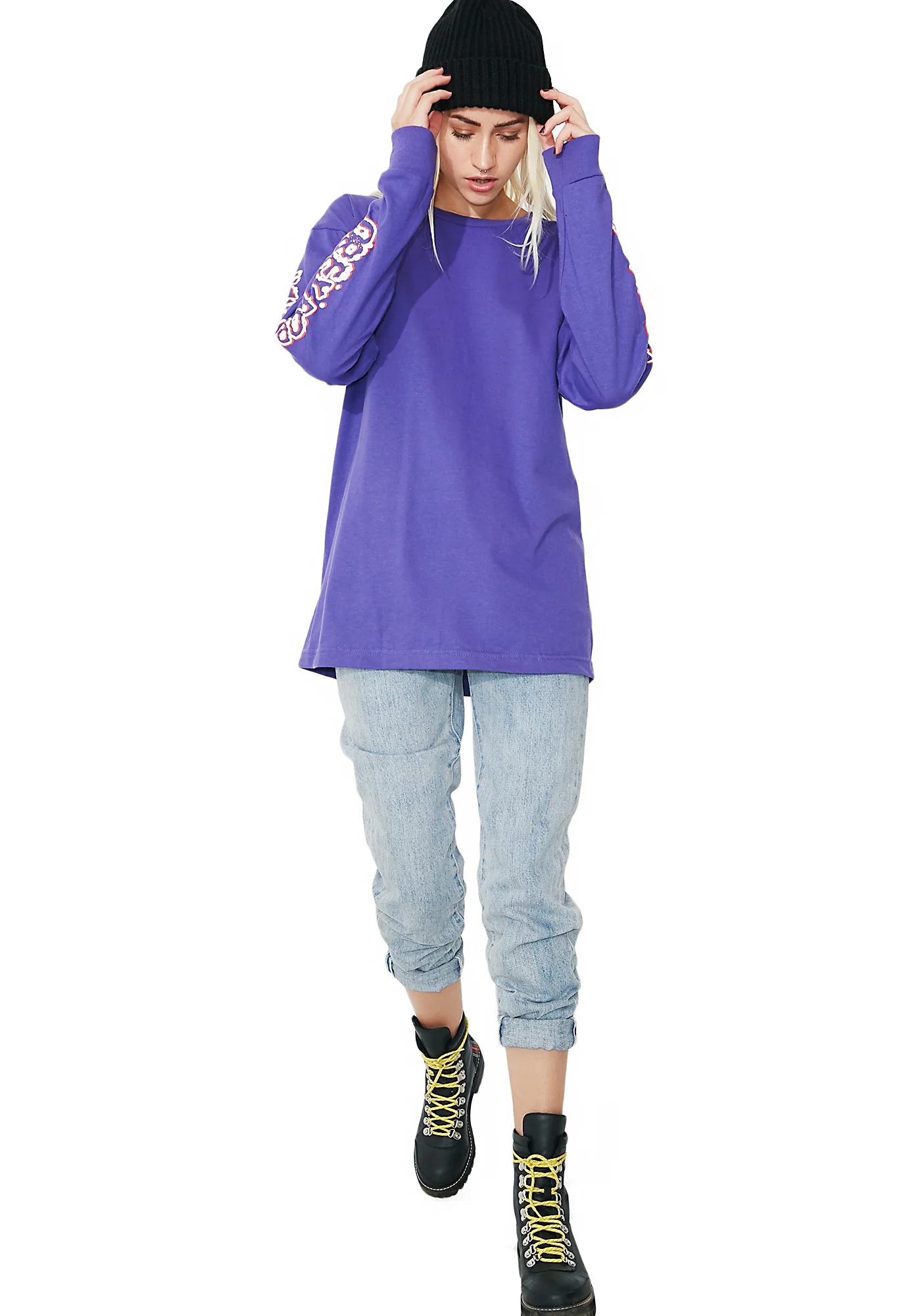 Public Opinion Basic Long Sleeve Tee - Image 5
