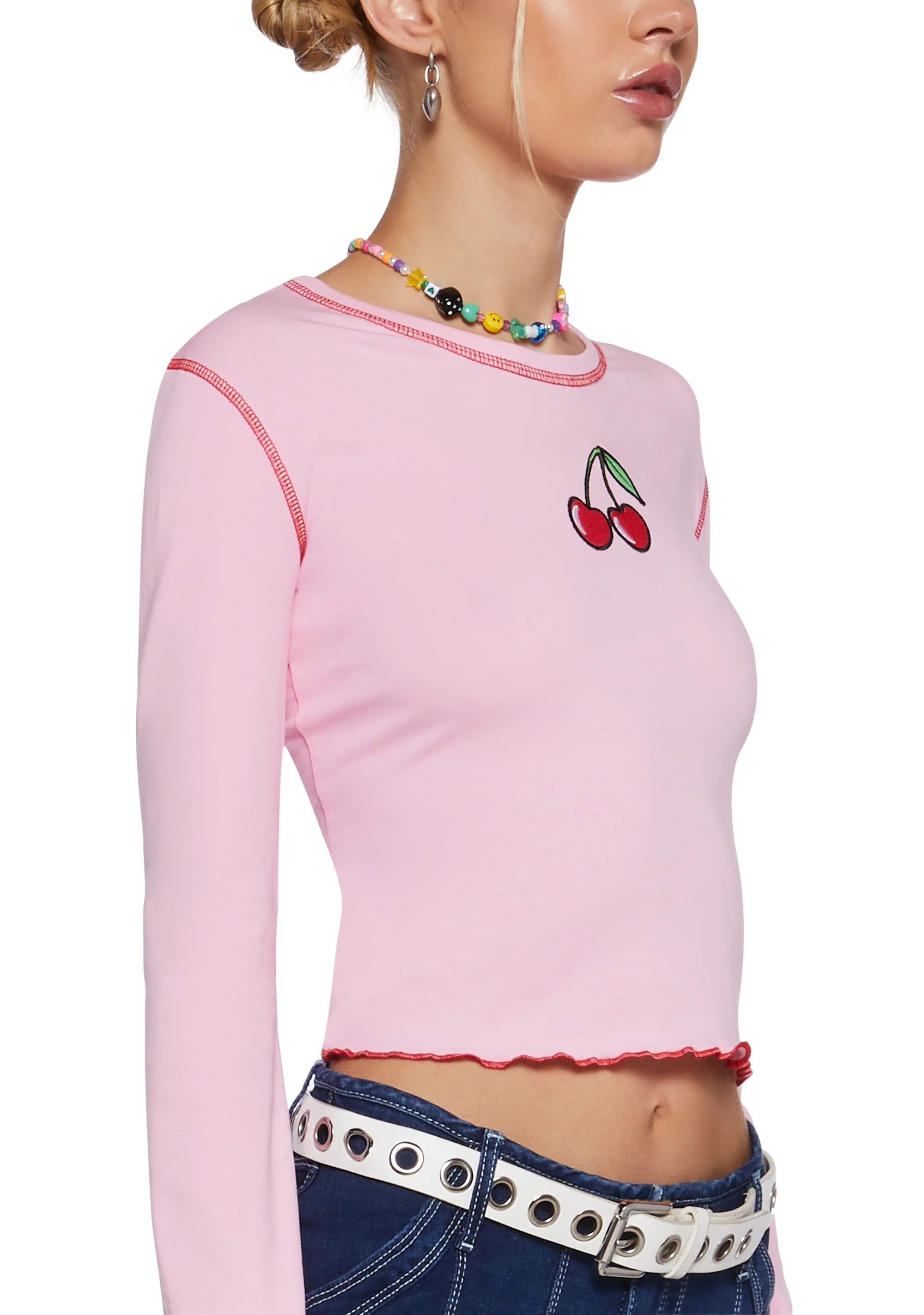 Pucker Up Long Sleeve Tee - Image 5