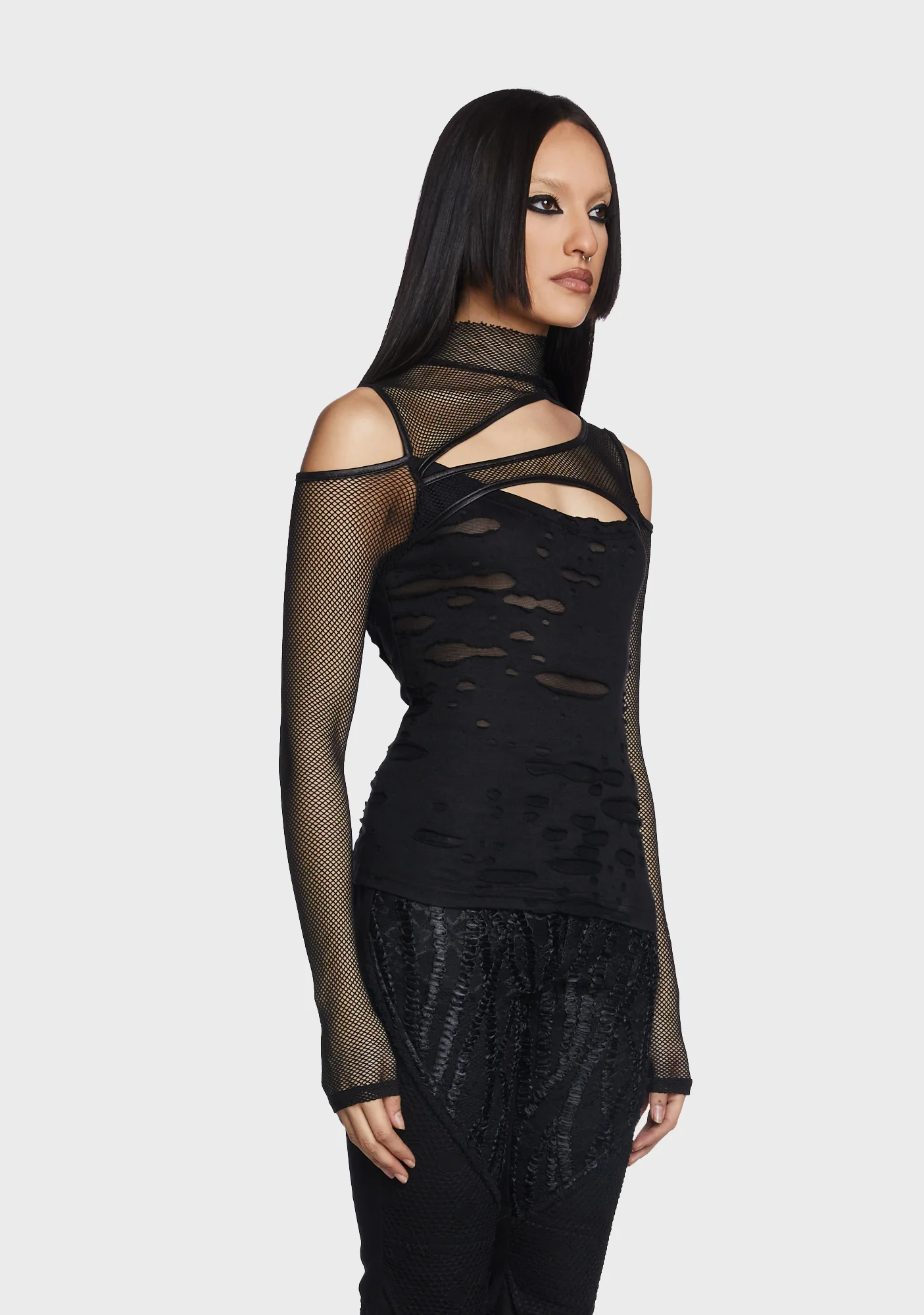 Punk Daily Mesh Shirt - Image 4