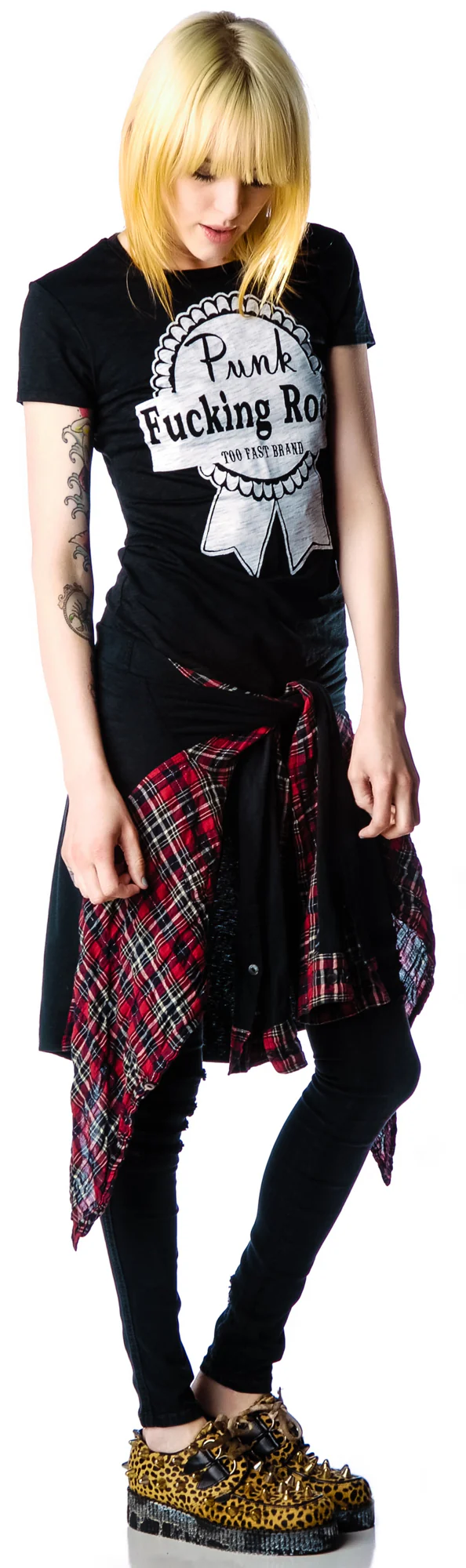 Punk Fuckin Rock Tee - Image 5