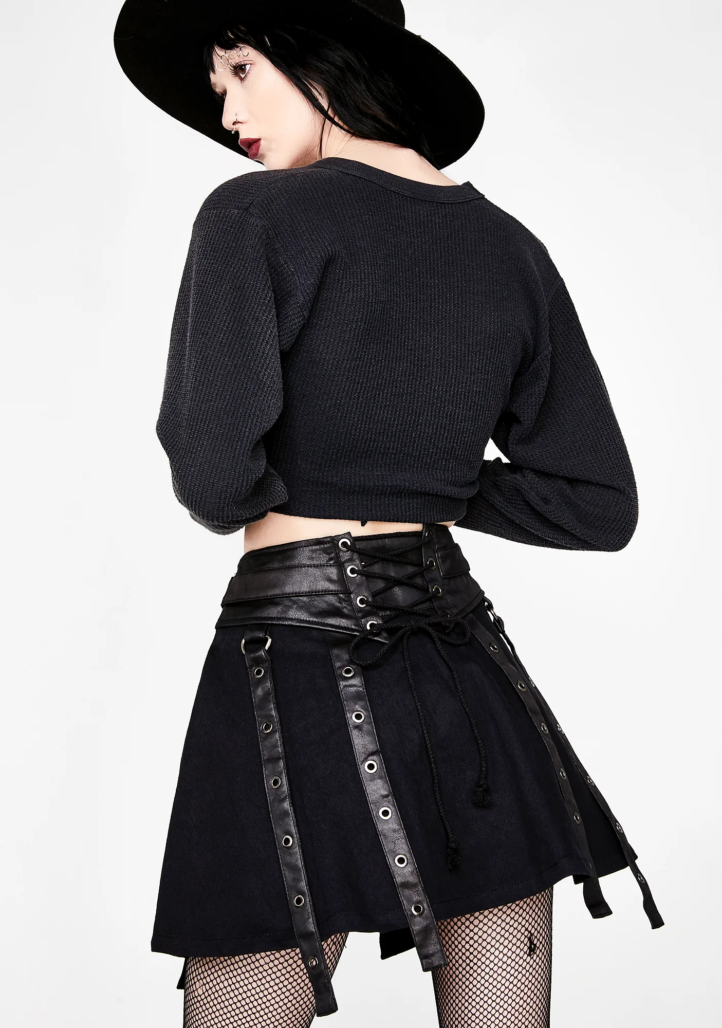 Punk Girdle Half Skirt - Image 2
