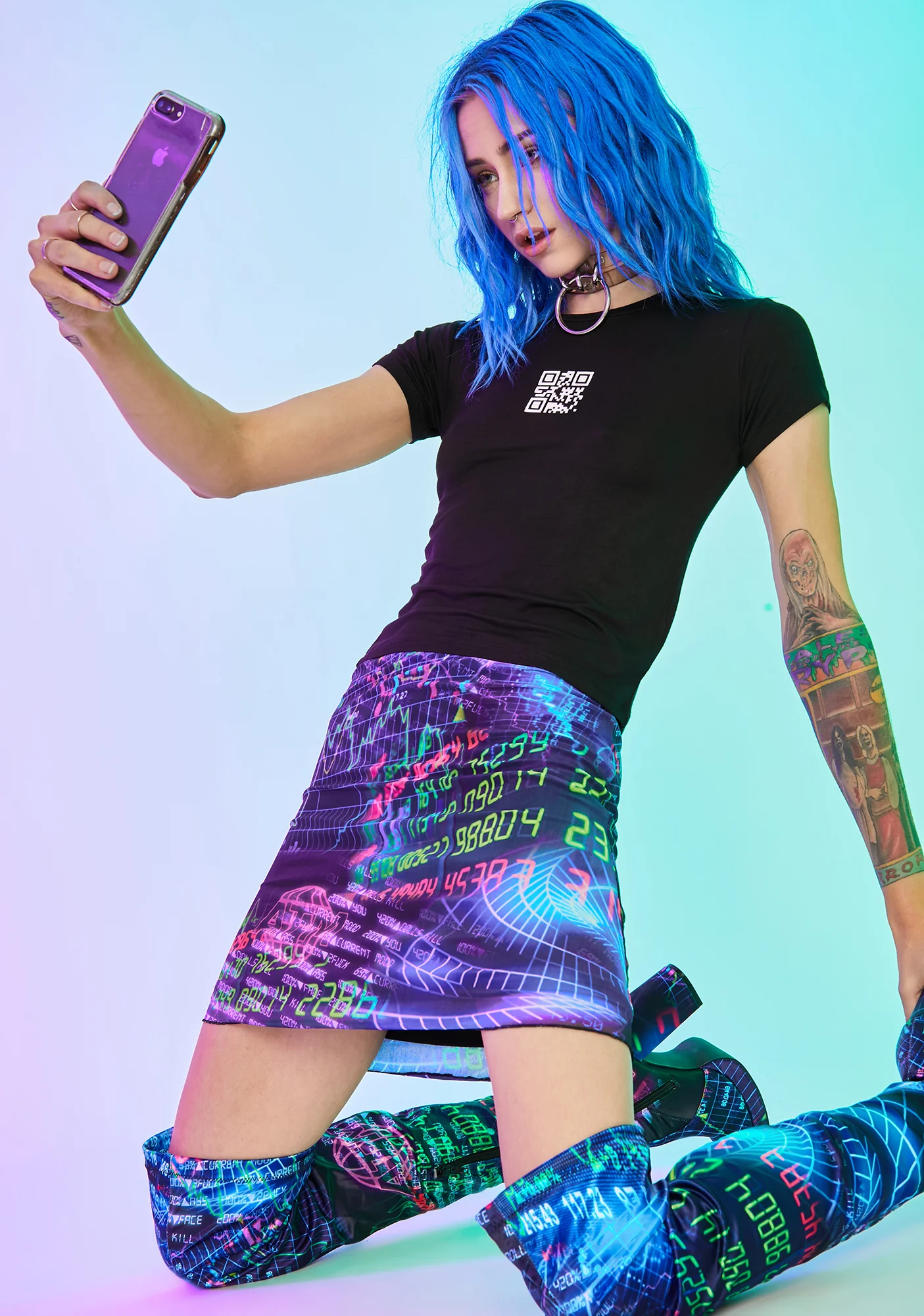 Punk Program Graphic Tee - Image 3