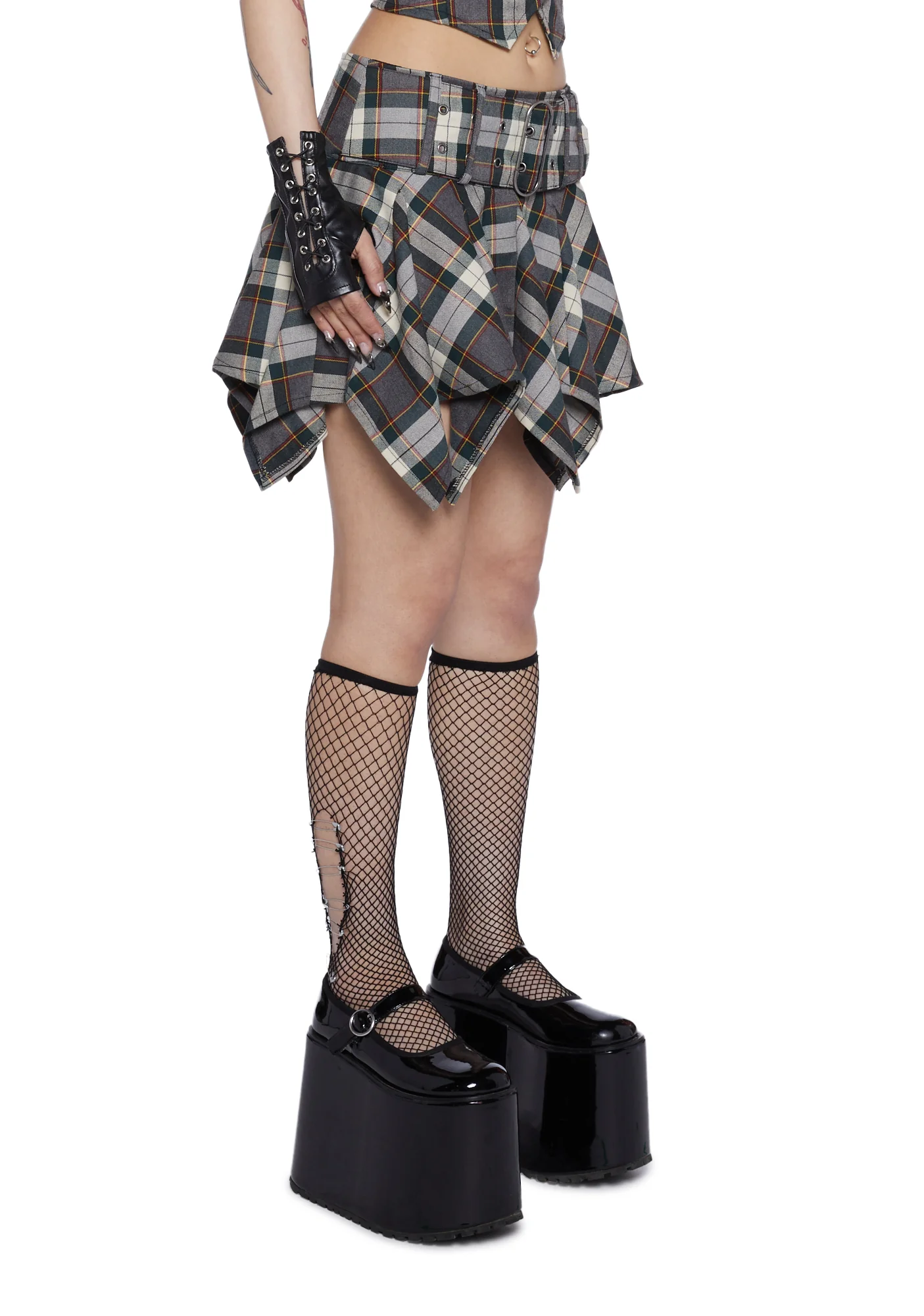 Punk Revival Mini Skirt - Image 3