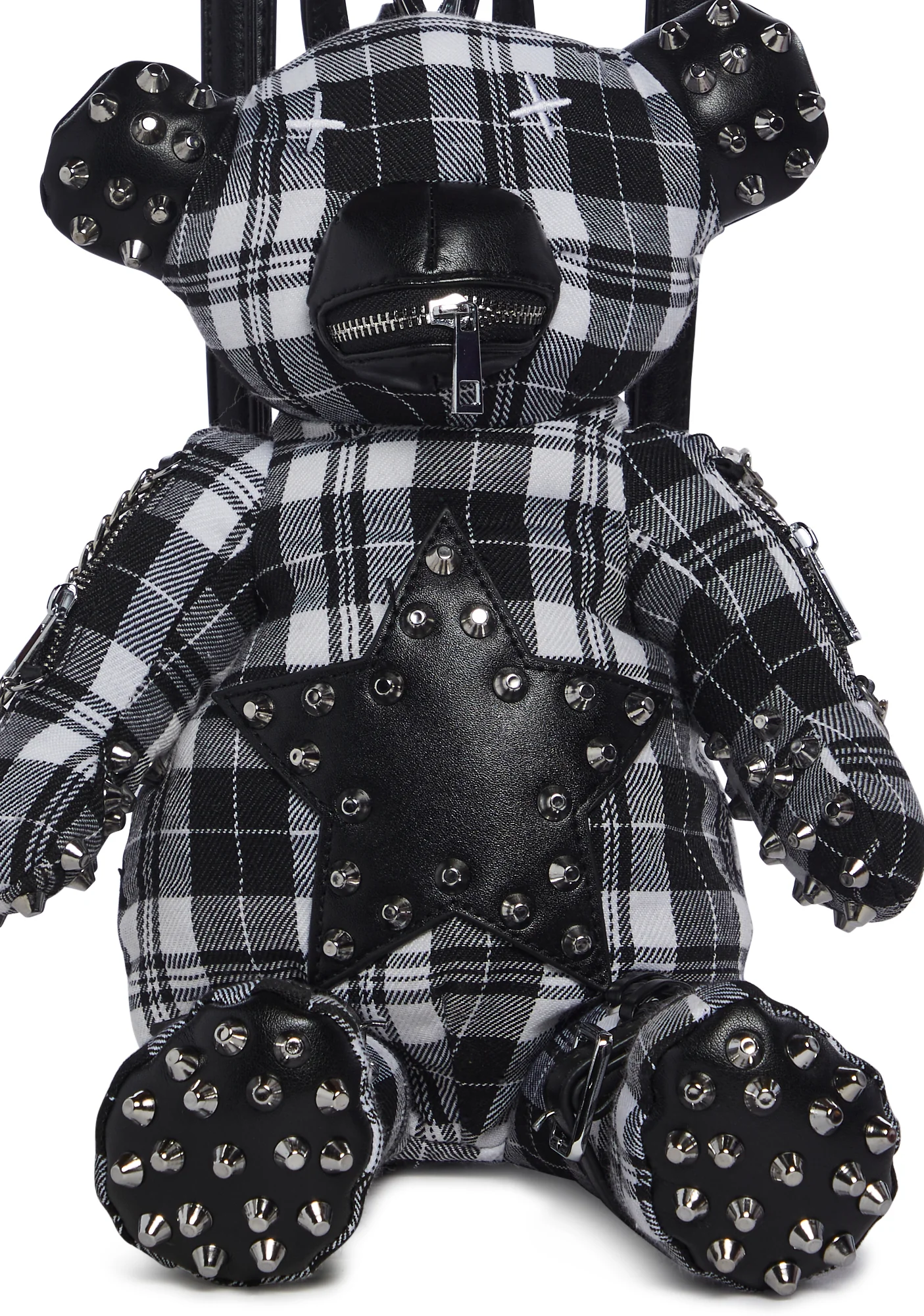Punk Star Tormented Teddy Backpack - Image 2