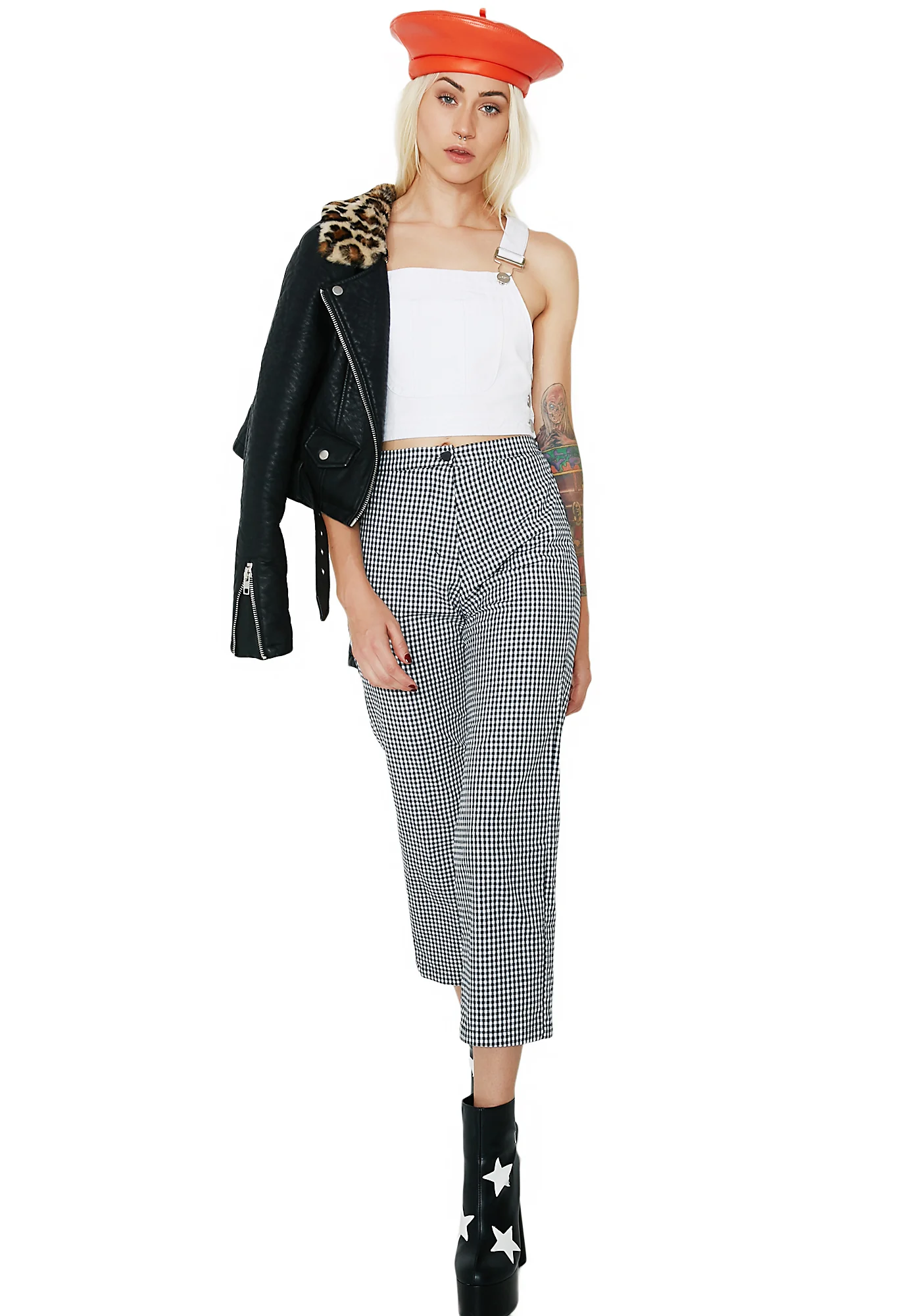 Pure Linnia Denim Crop Top - Image 5
