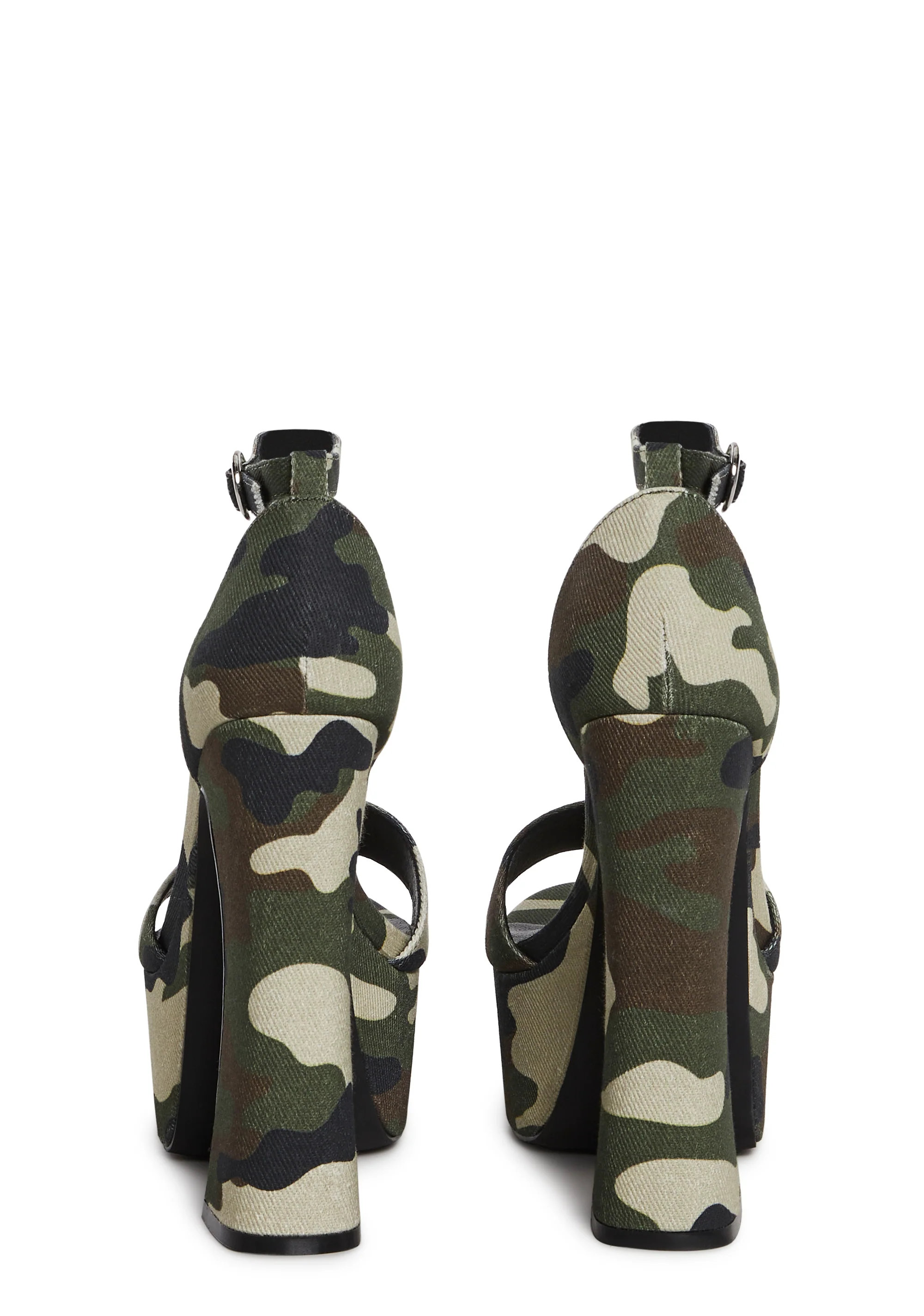 Holy Revelation Pure Platform Heels - Camo - Image 4