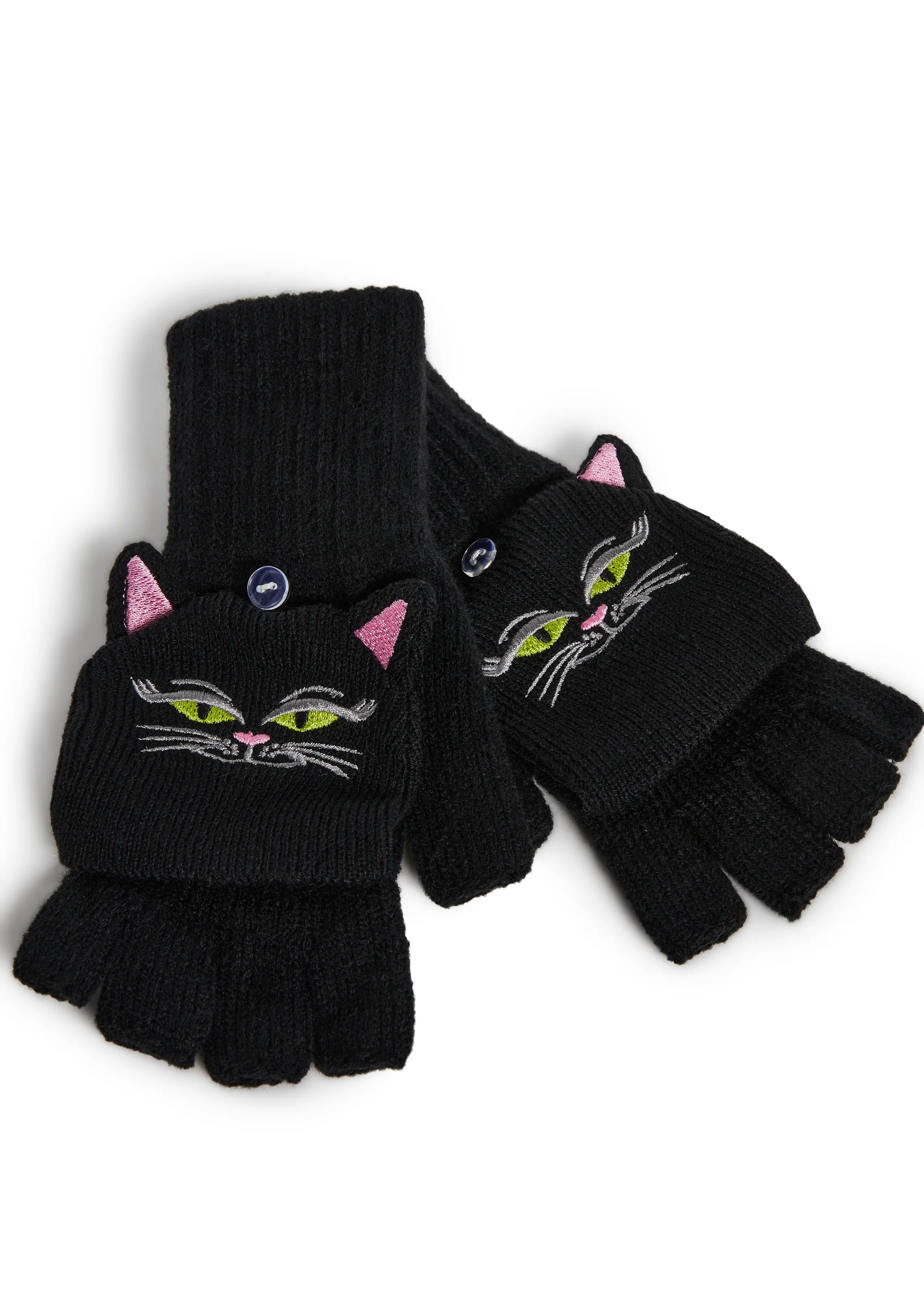 Purrfect Cat Fingerless Gloves - Image 5