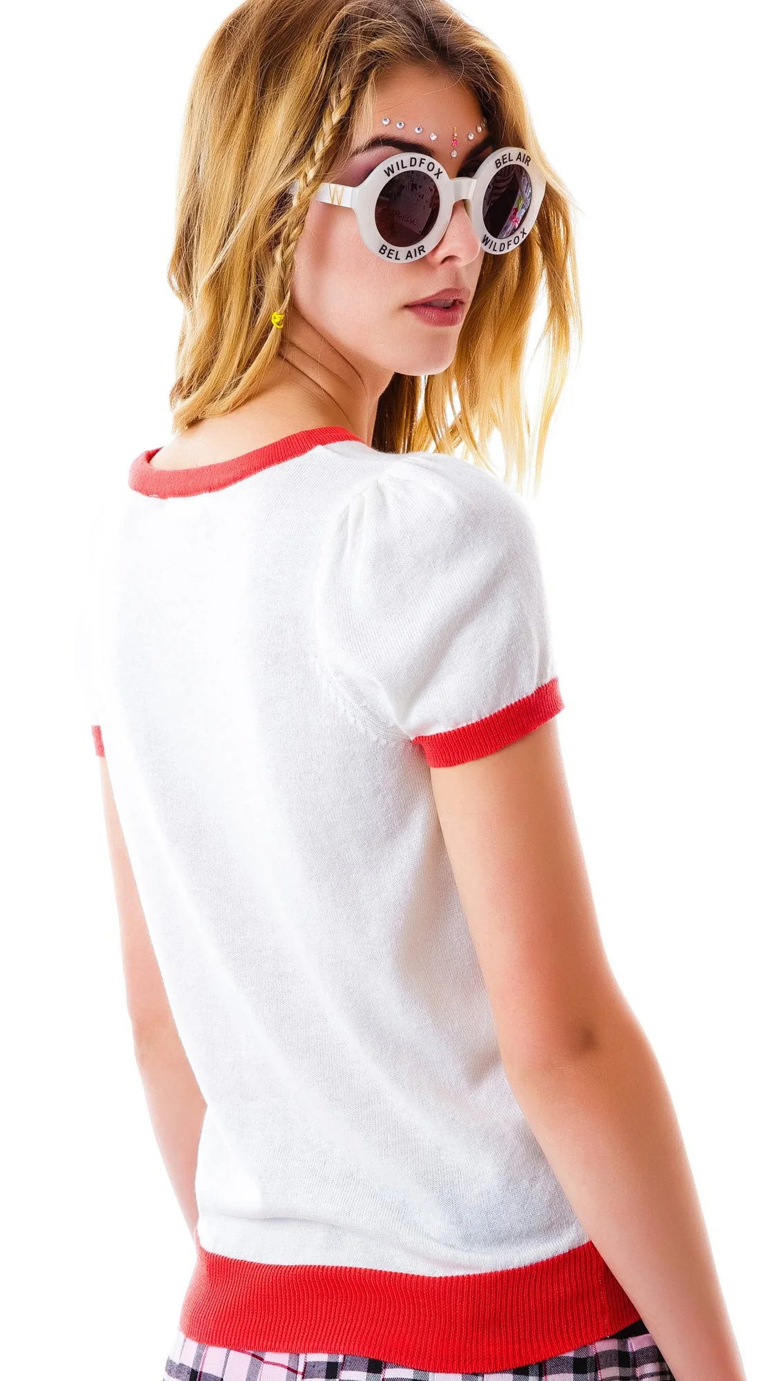 Pussy Lover Short Sleeve Sweater - Black - Image 5