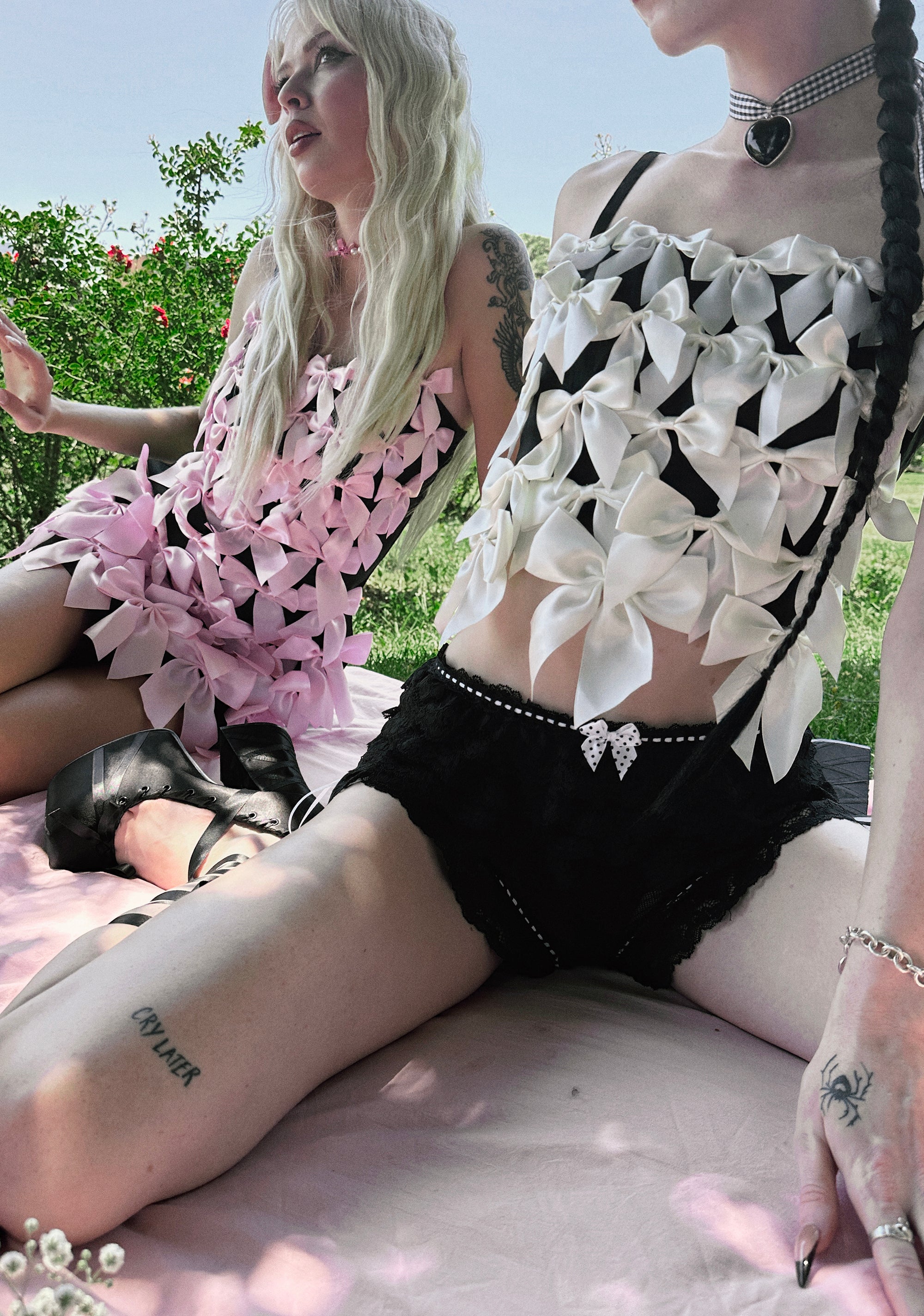 Put A Bow On It Mini Dress - Image 8
